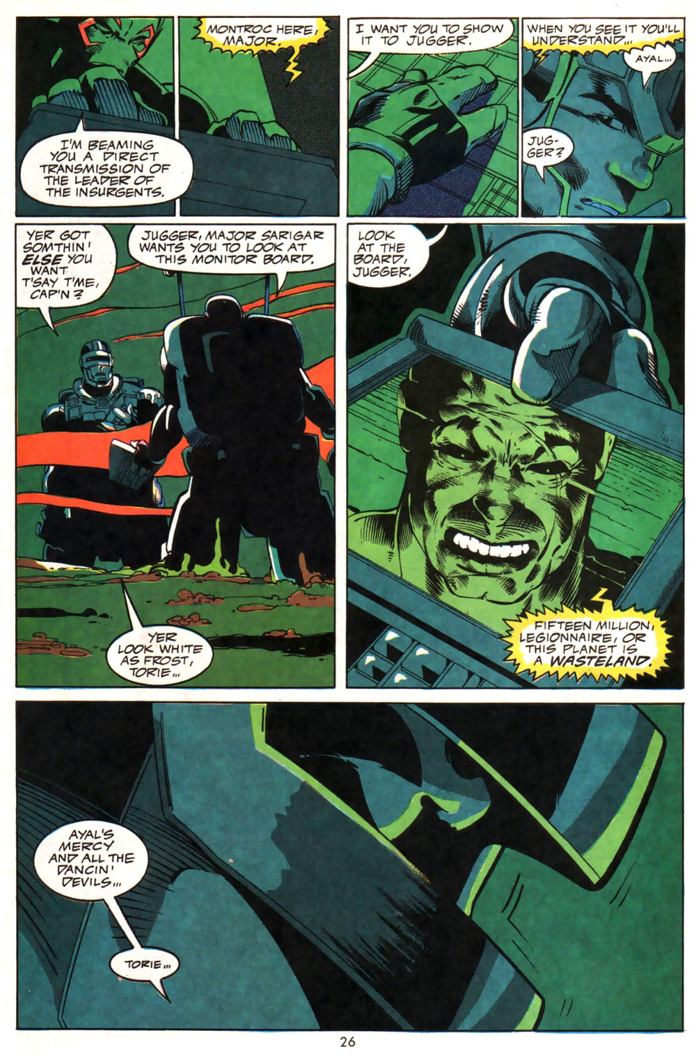 Read online Alien Legion (1987) comic -  Issue #15 - 29