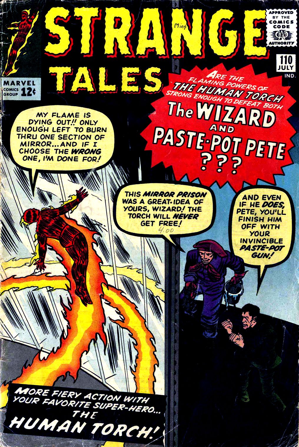 Read online Strange Tales (1951) comic -  Issue #110 - 1