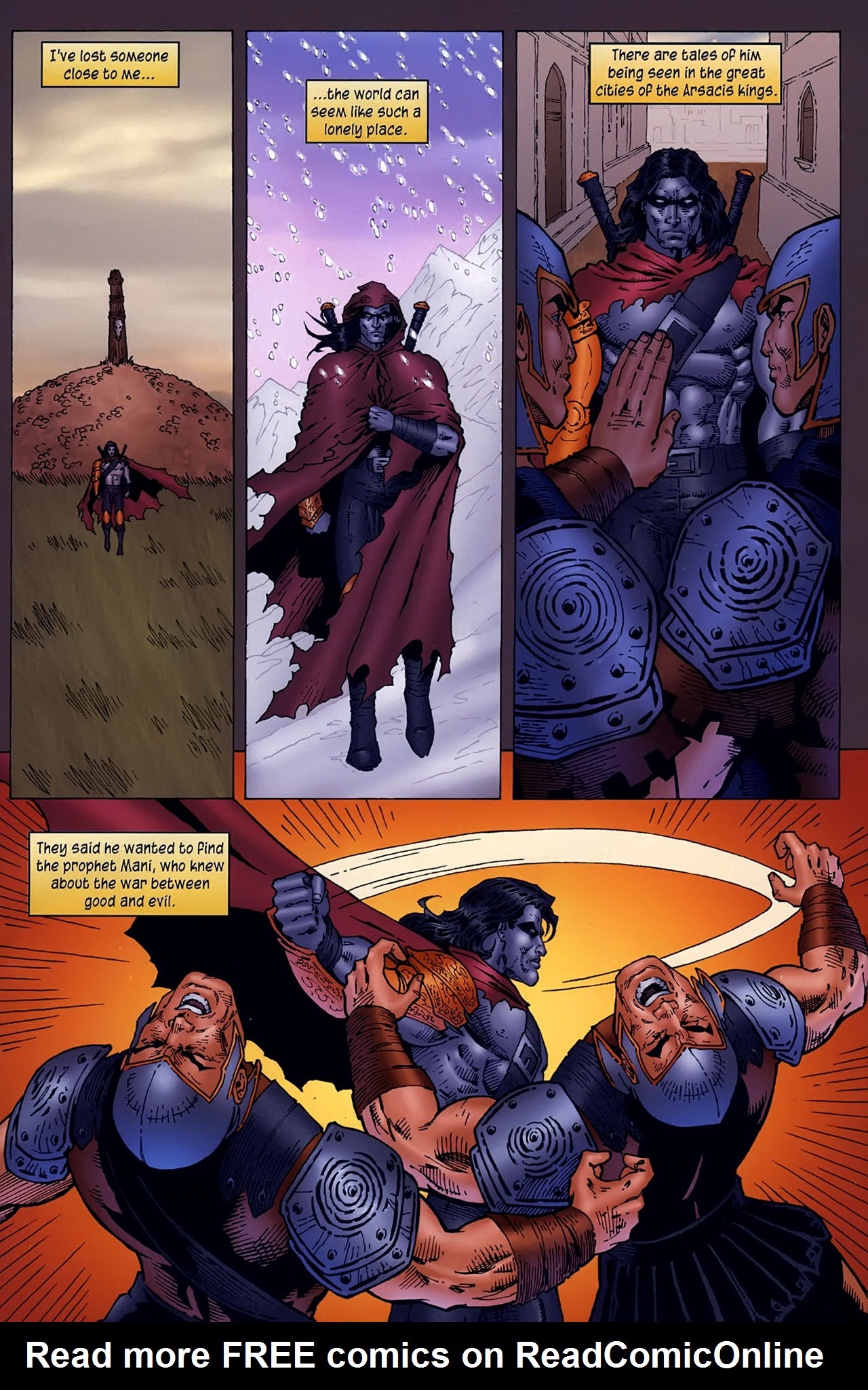 Read online Kade: Shiva's Sun comic -  Issue #0 - 11