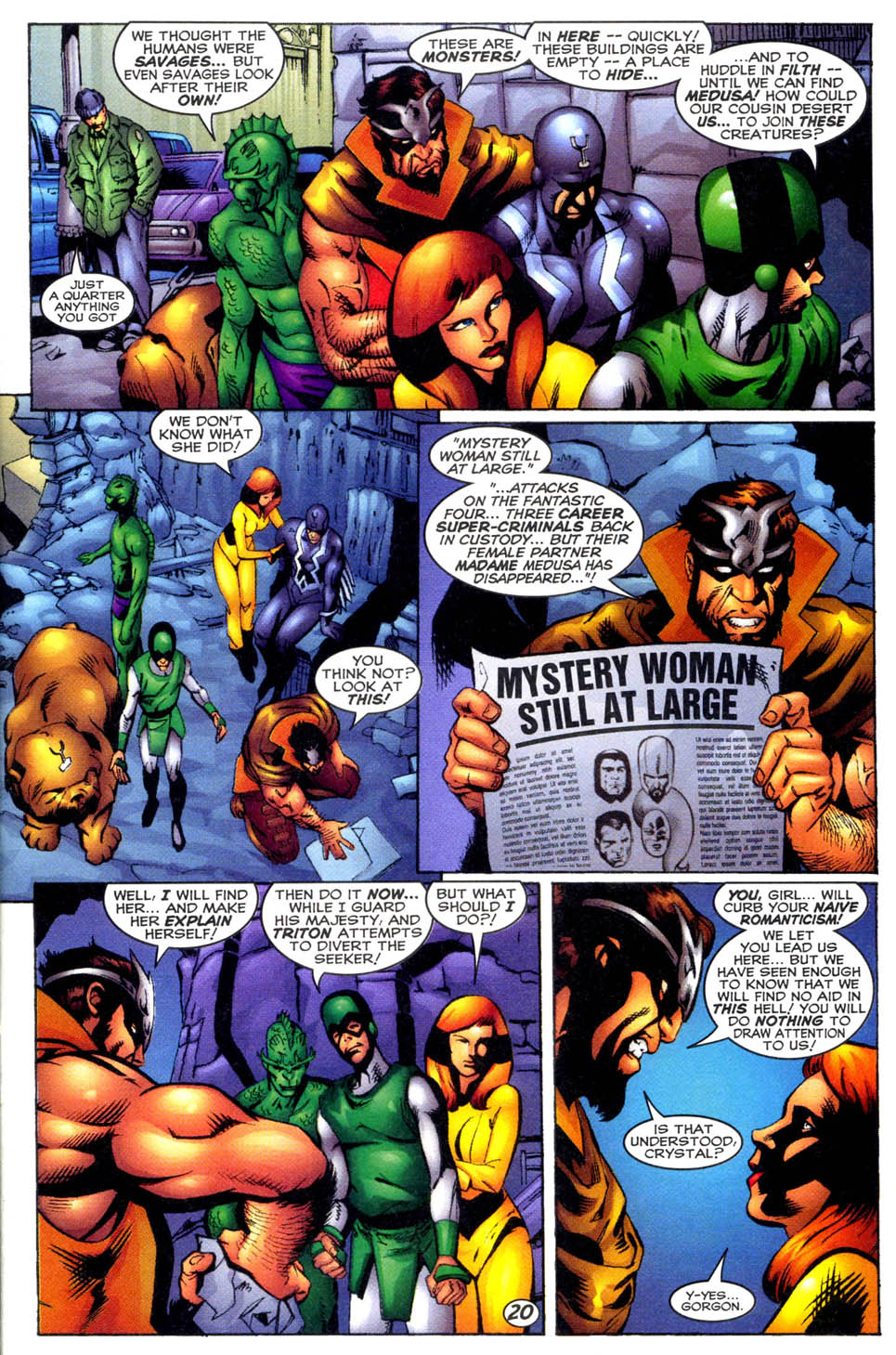 Read online Fantastic Four: Fireworks comic -  Issue #1 - 20