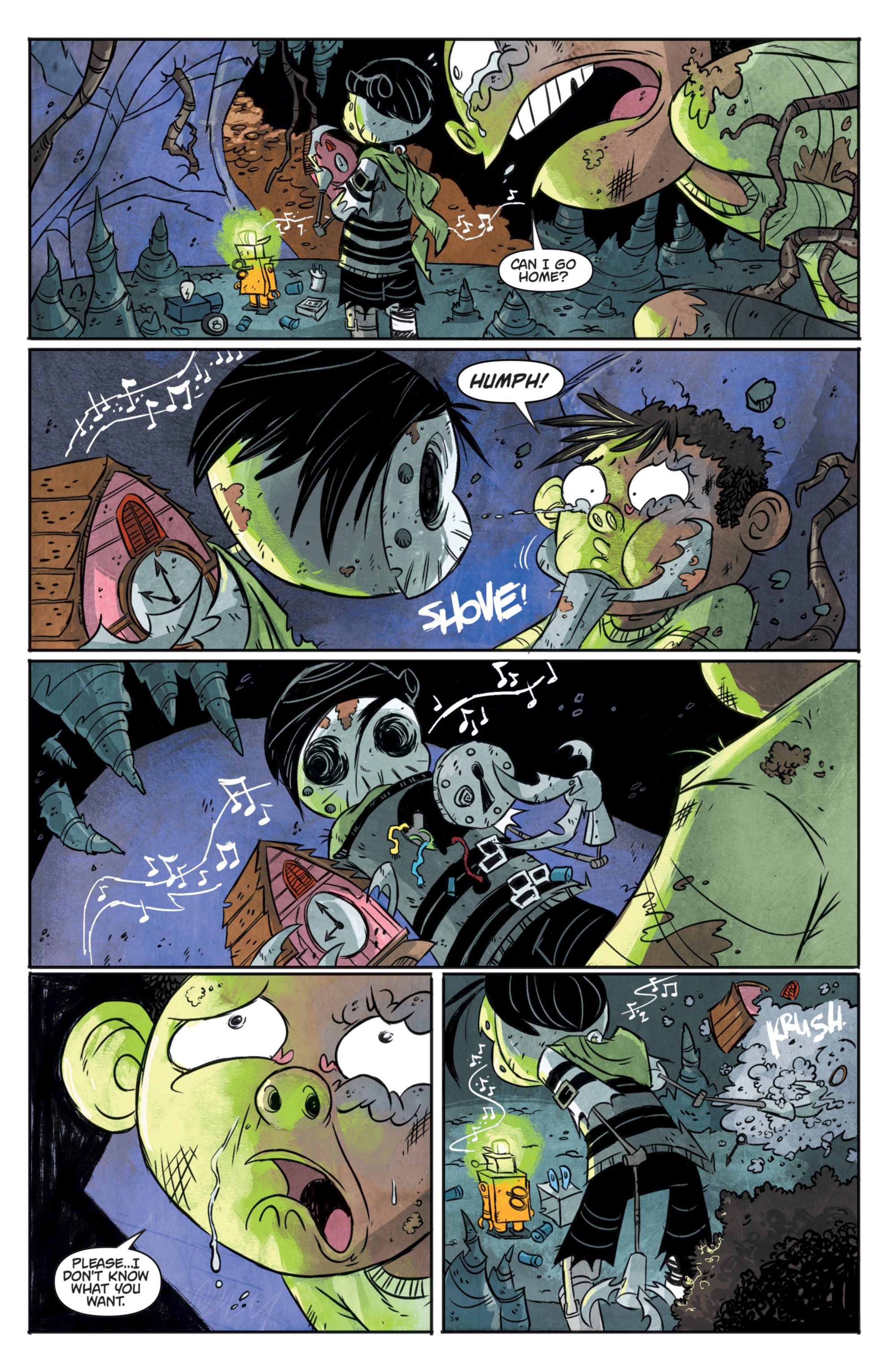 Read online Edward Scissorhands comic -  Issue #4 - 17