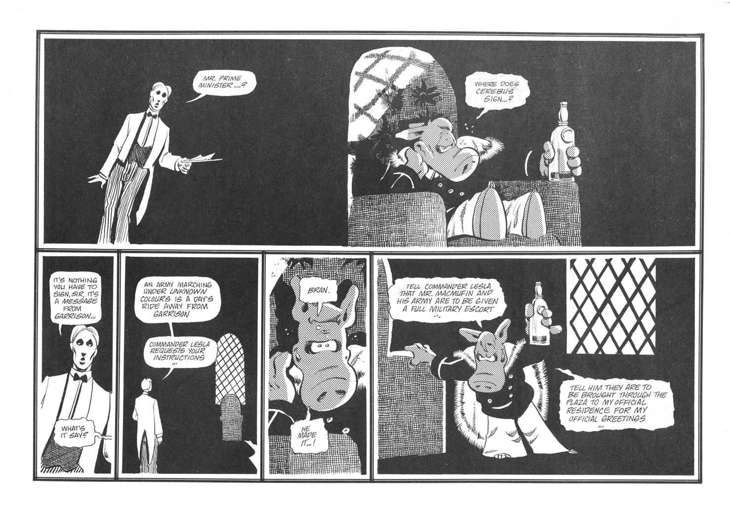 Read online Cerebus comic -  Issue #47 - 21