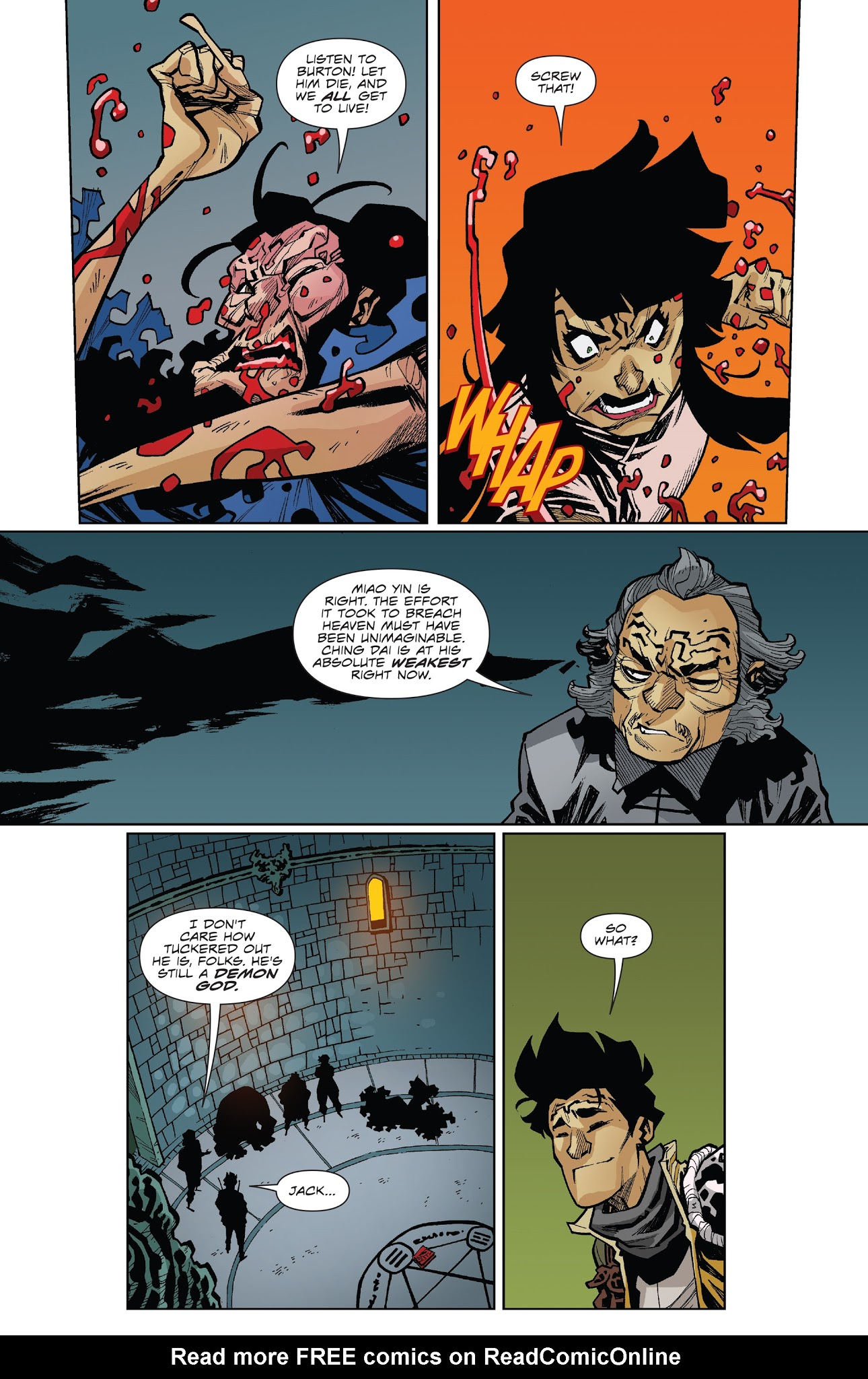 Read online Big Trouble in Little China: Old Man Jack comic -  Issue #8 - 22