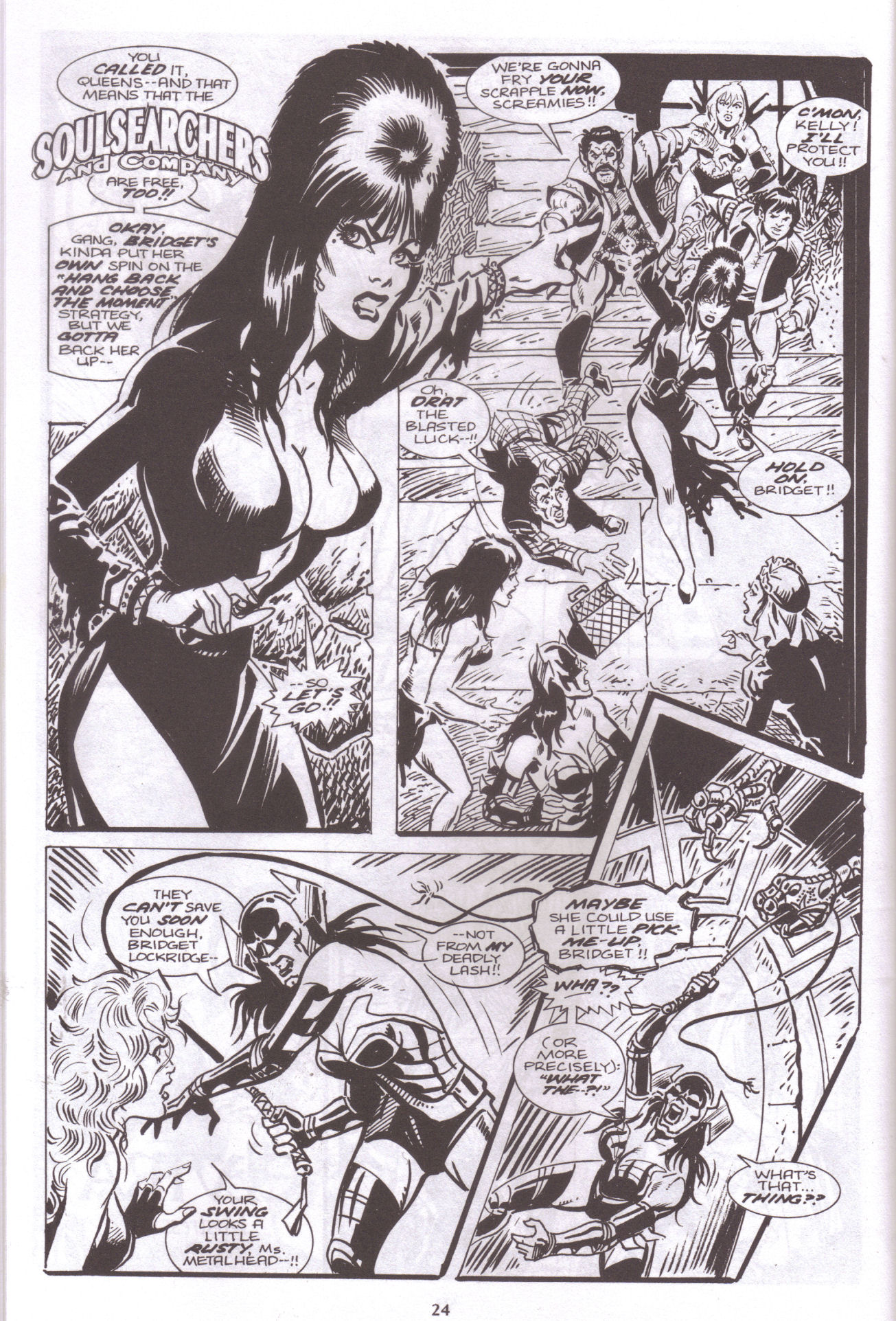 Read online Elvira, Mistress of the Dark comic -  Issue #43 - 21