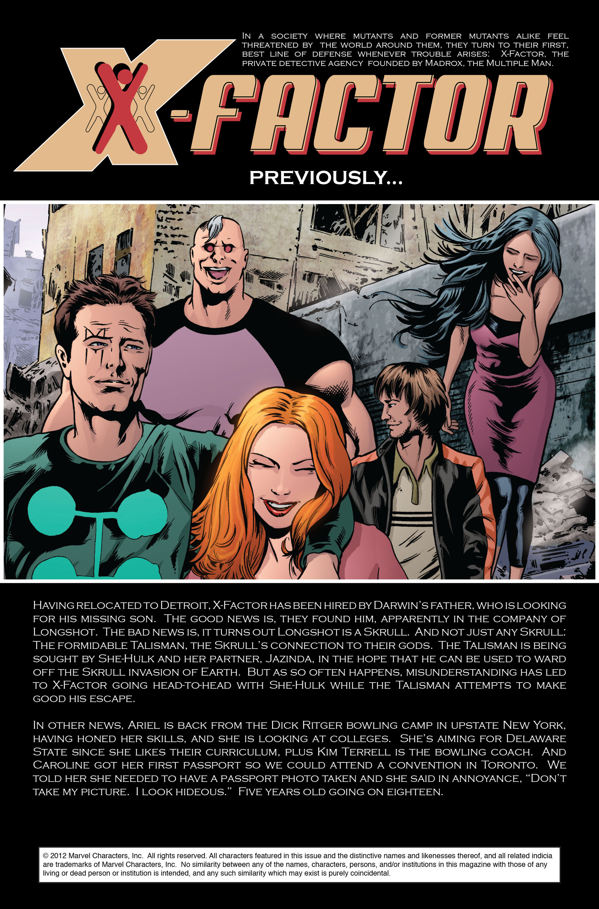 Read online X-Factor (2006) comic -  Issue #34 - 2