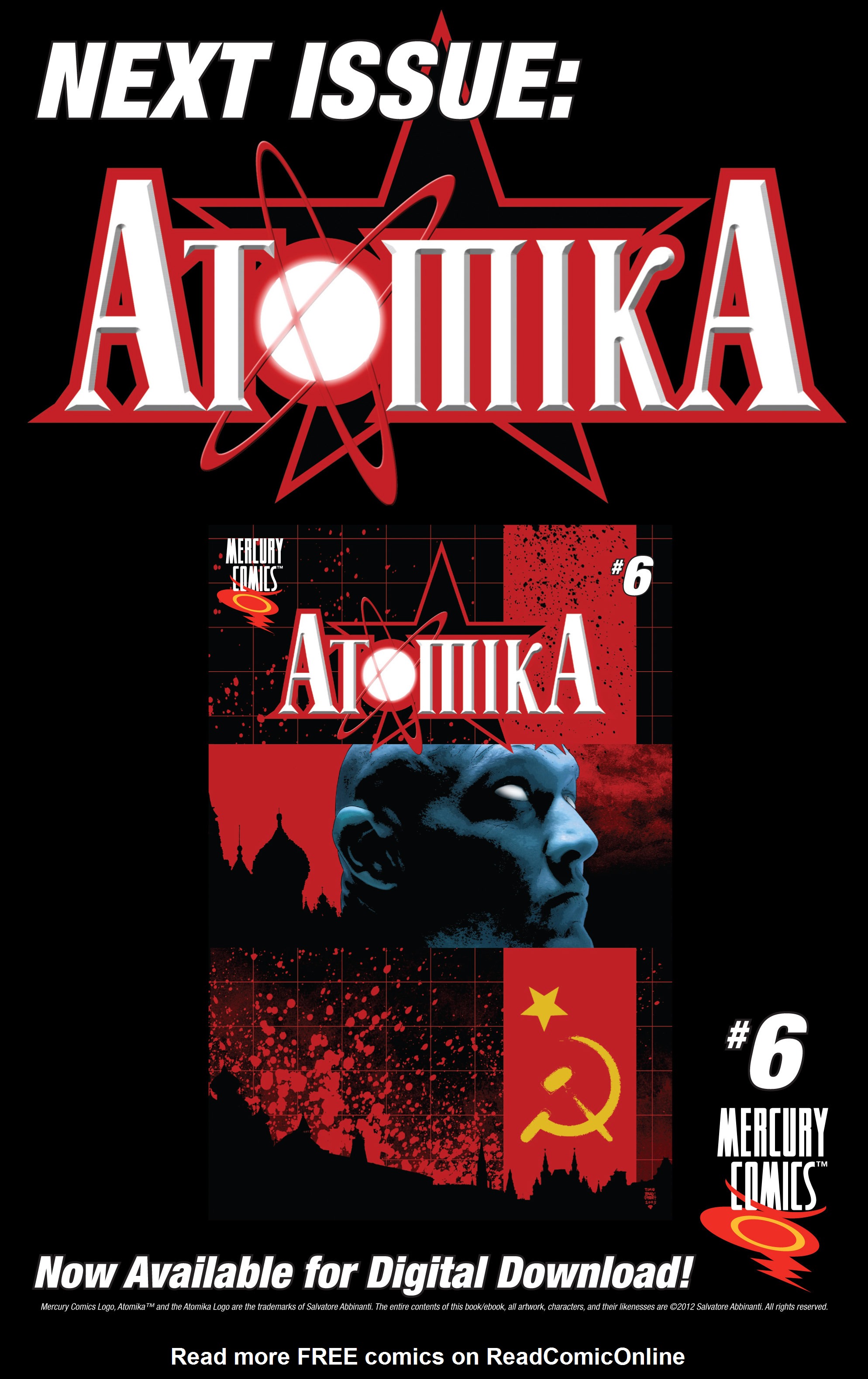 Read online Atomika comic -  Issue # _TPB 1 - 116
