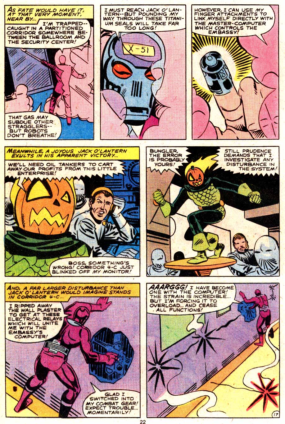 Read online Machine Man (1978) comic -  Issue #19 - 18