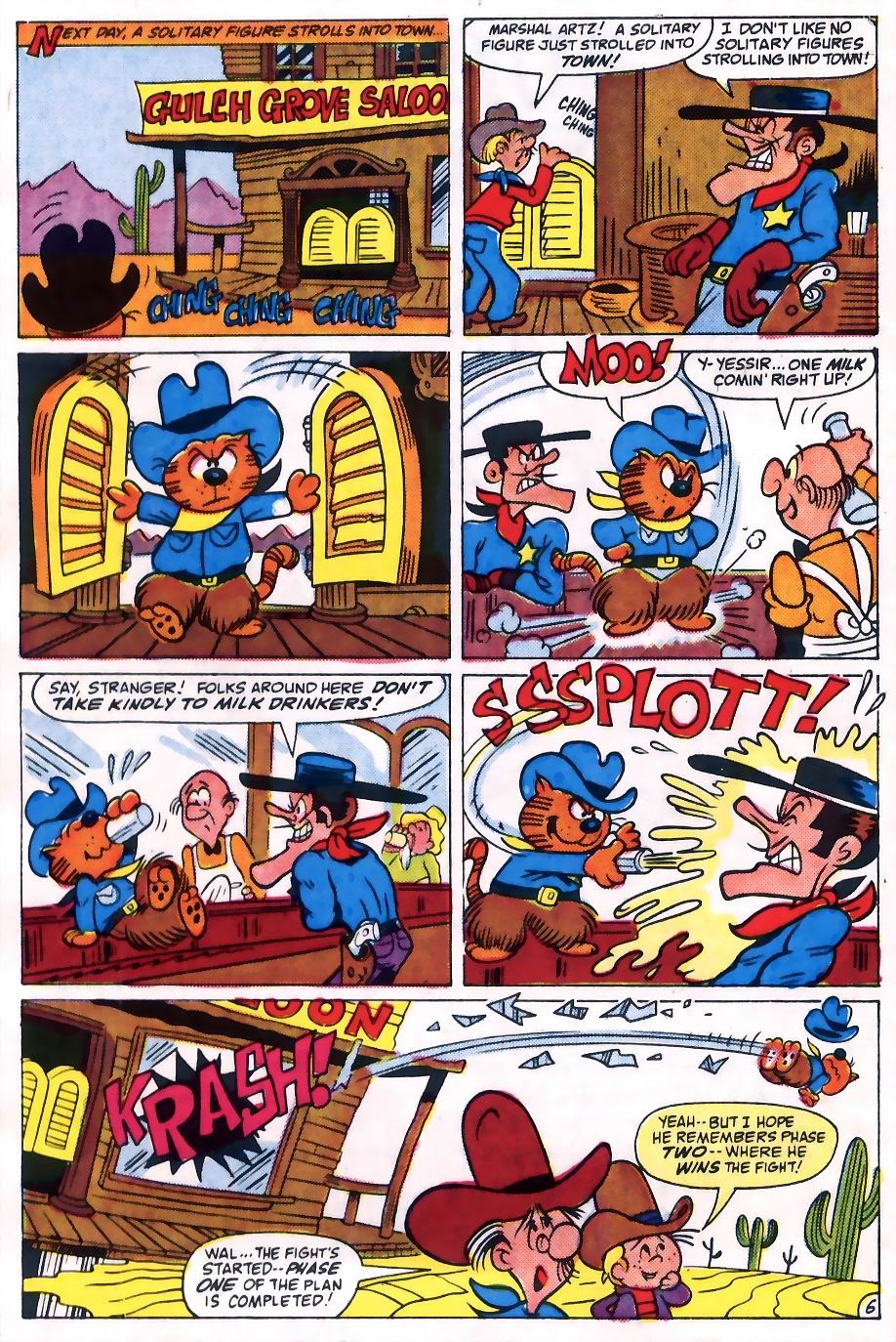 Read online Heathcliff's Funhouse comic -  Issue #1 - 7