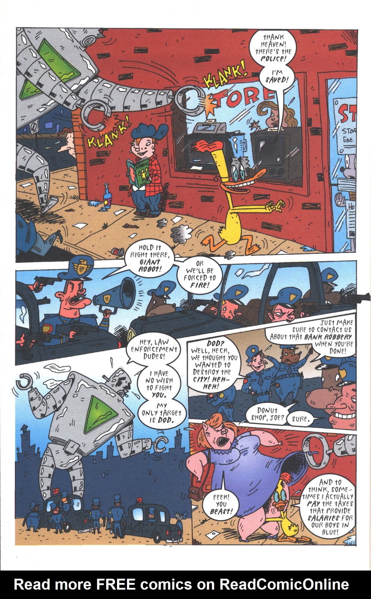 Read online Duckman (1994) comic -  Issue #2 - 24