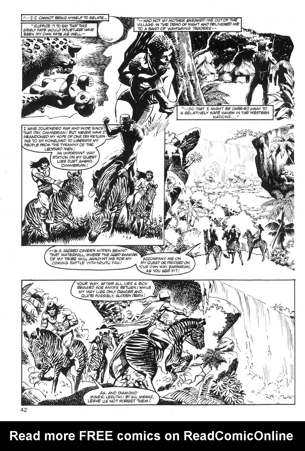 Read online The Savage Sword Of Conan comic -  Issue #97 - 42