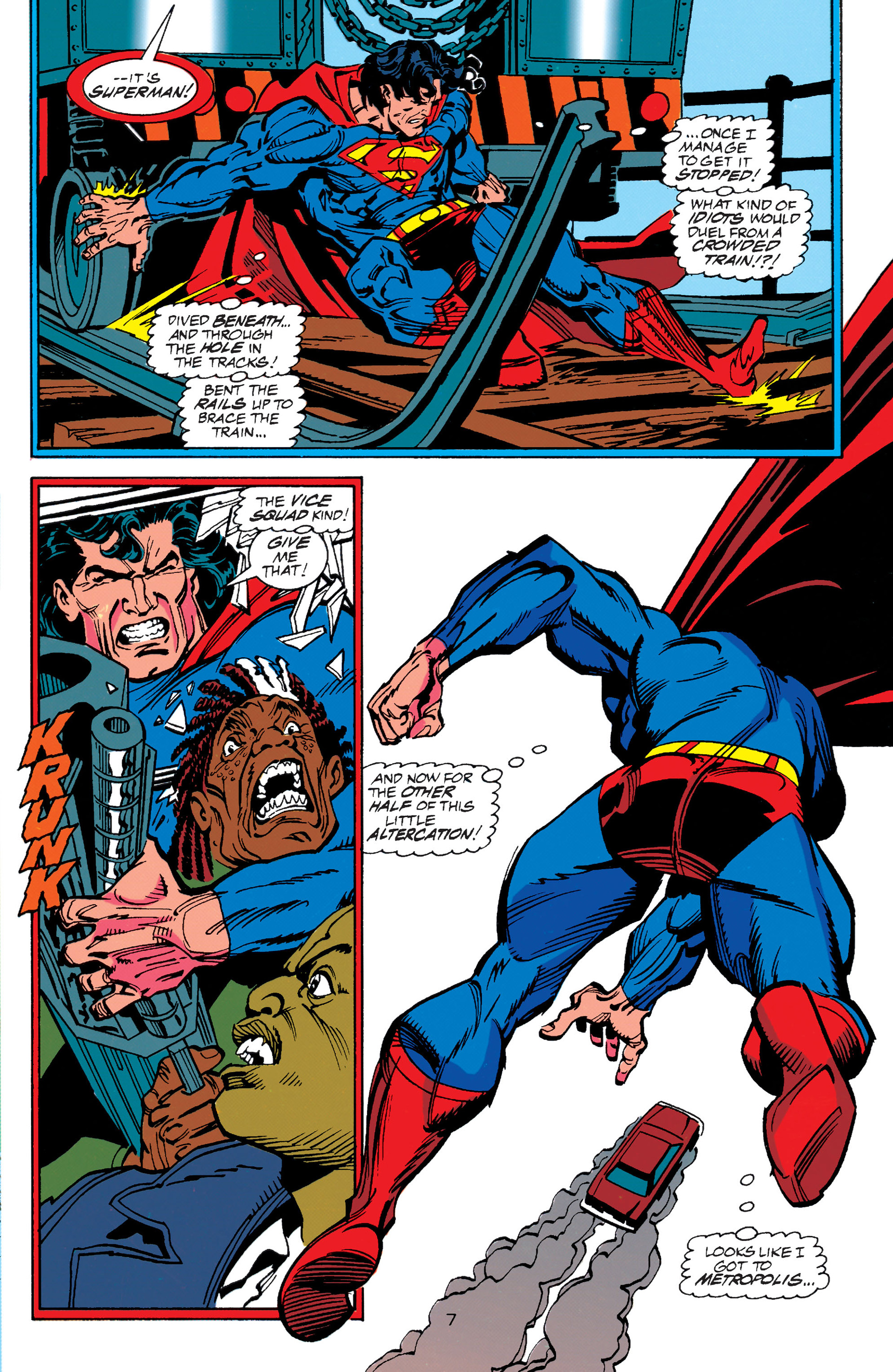 Read online Superman: The Man of Steel (1991) comic -  Issue #0 - 8