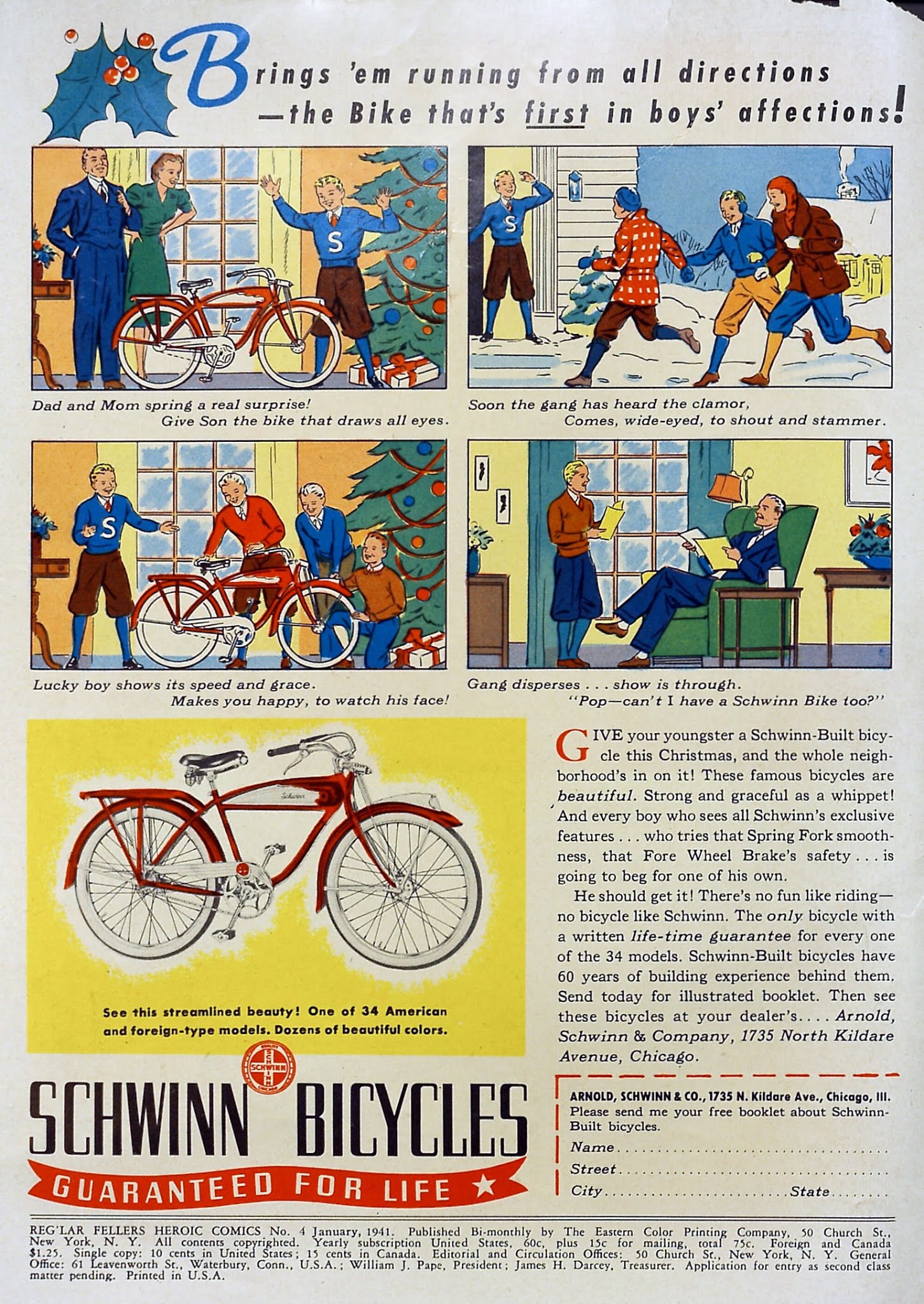 Read online Reg'lar Fellers Heroic Comics comic -  Issue #4 - 2