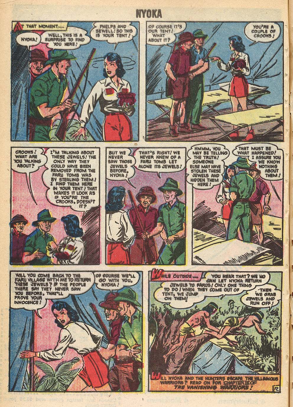 Read online Nyoka the Jungle Girl (1955) comic -  Issue #16 - 16