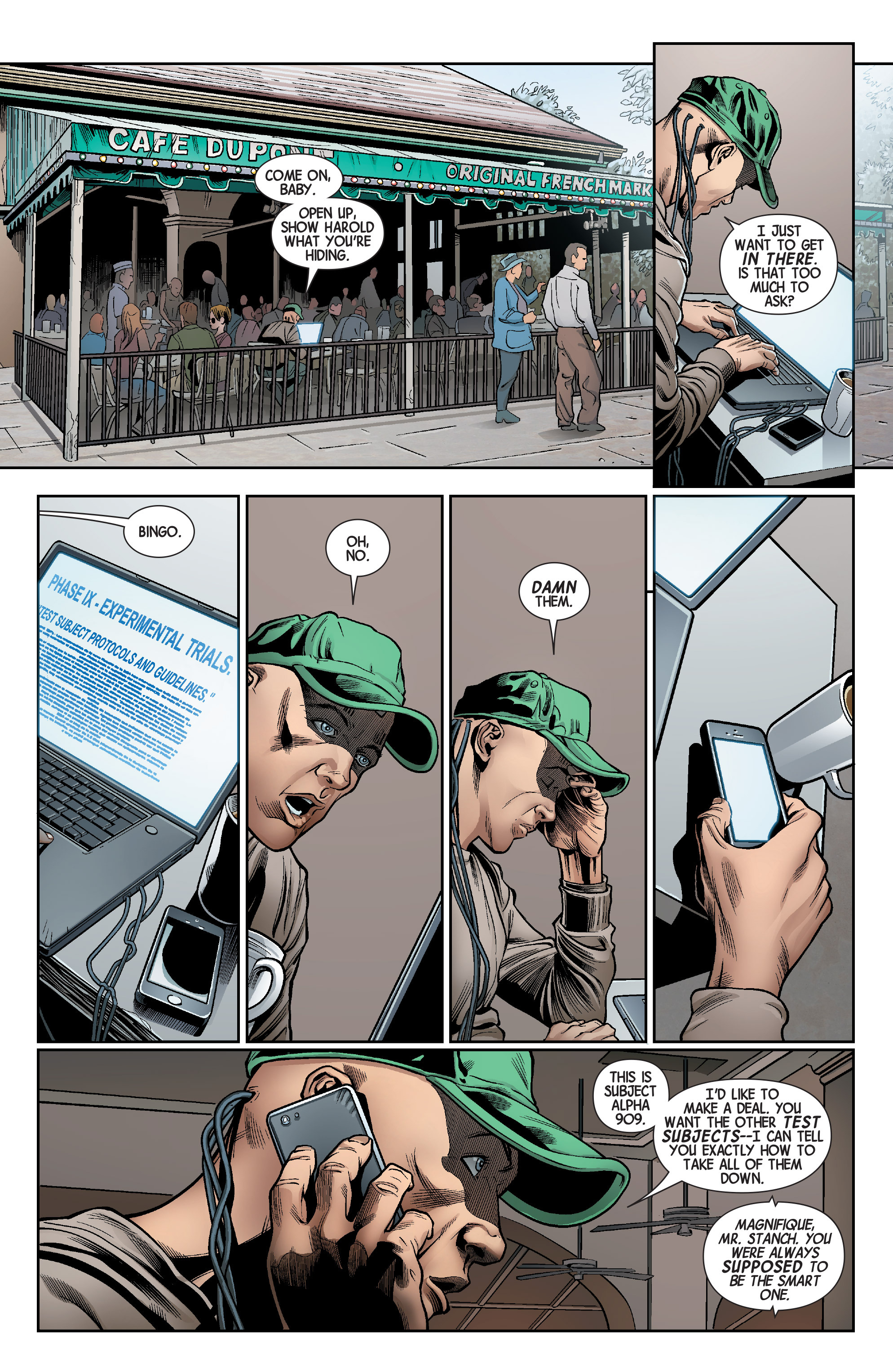 Read online Death of Wolverine: The Weapon X Program comic -  Issue #4 - 17