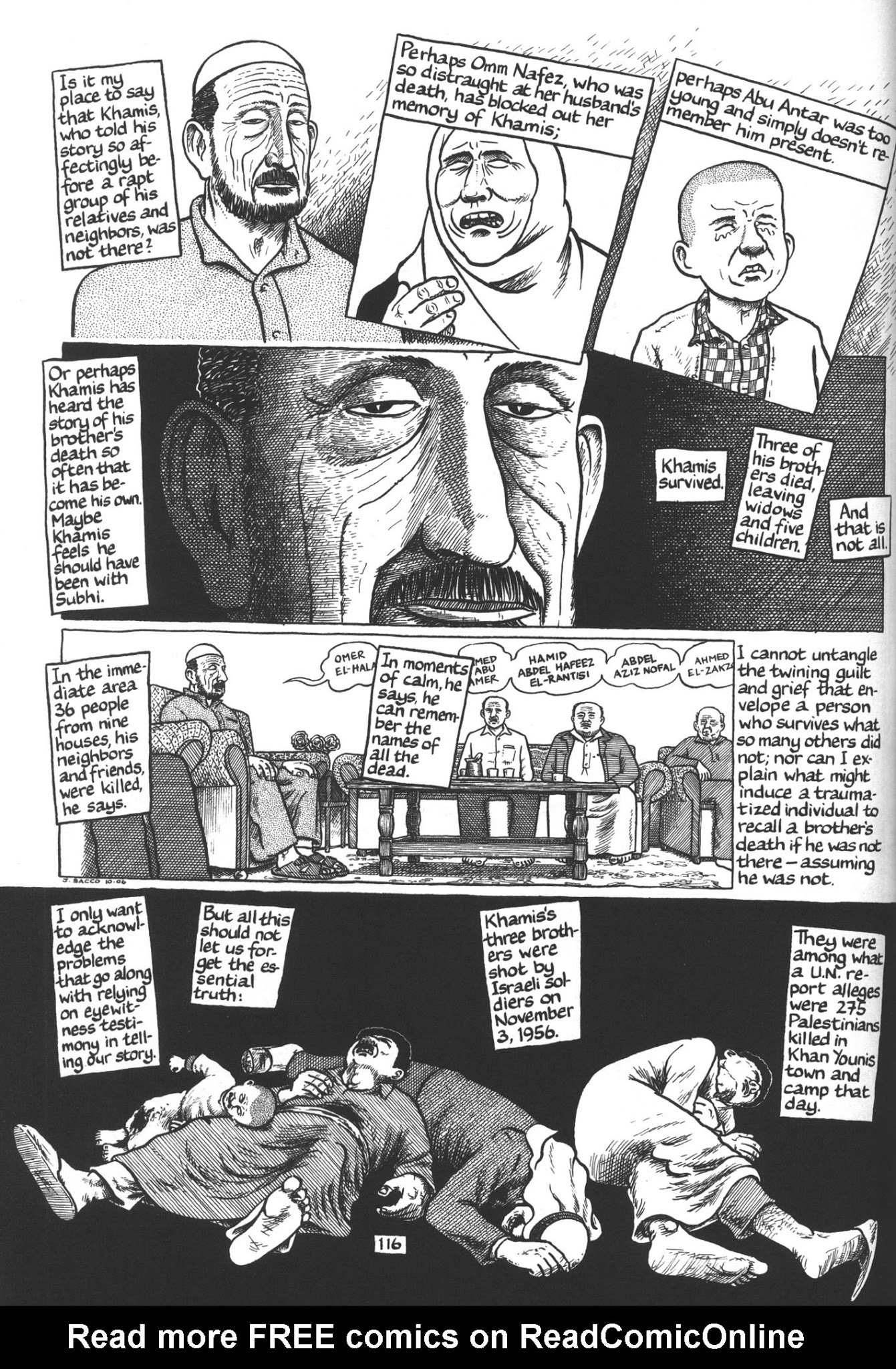 Read online Footnotes in Gaza comic -  Issue # TPB - 136