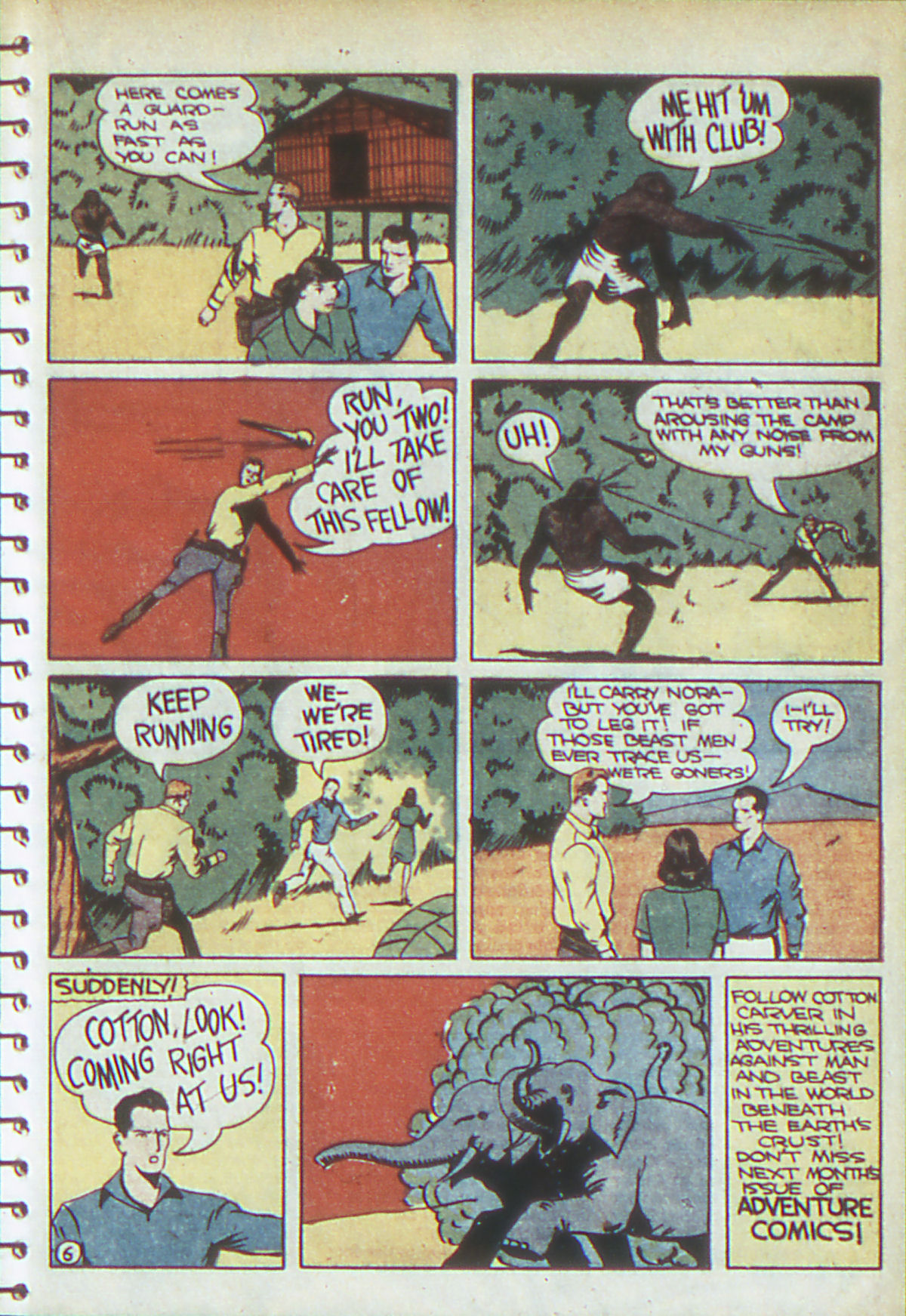 Read online Adventure Comics (1938) comic -  Issue #54 - 38