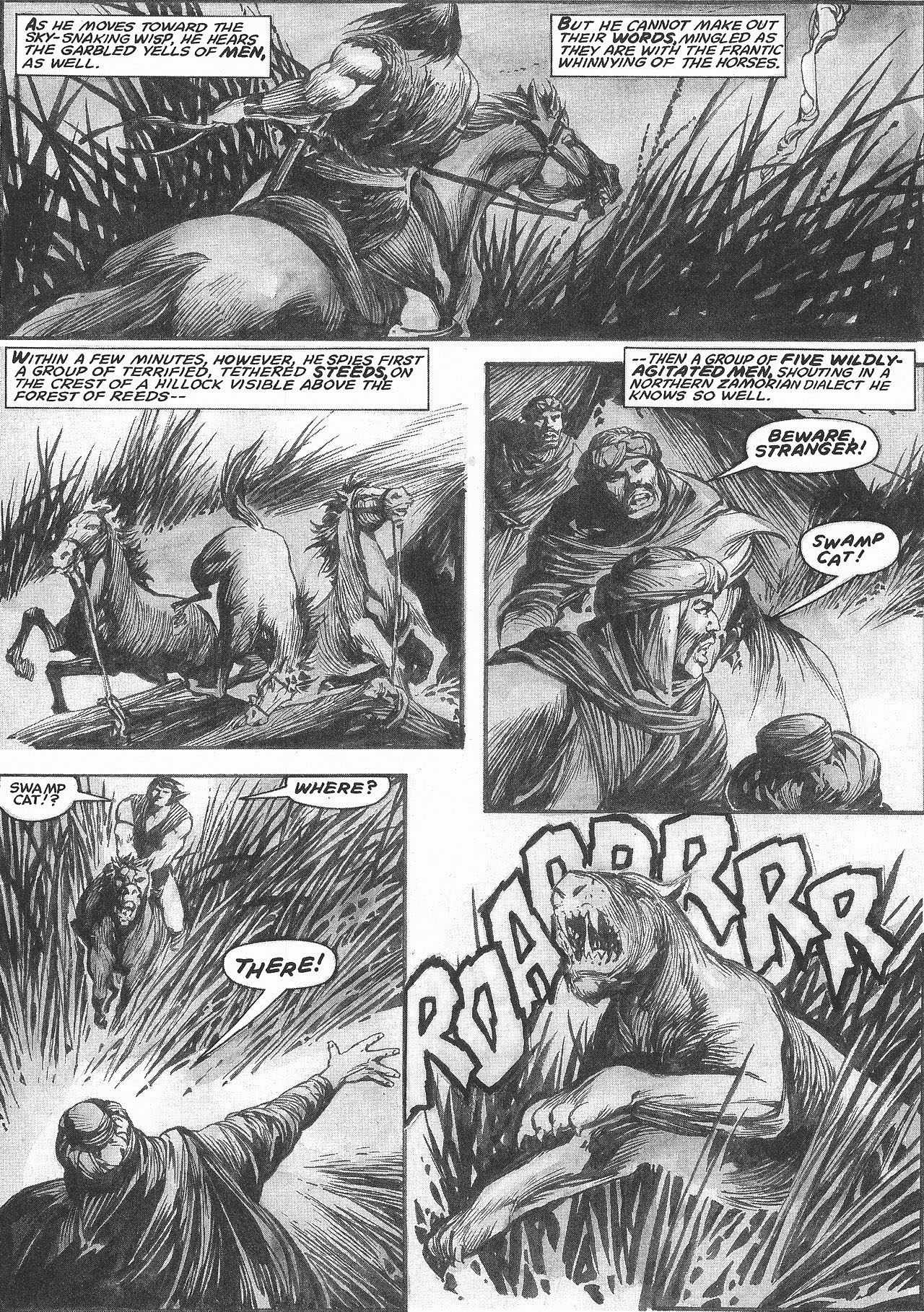 Read online The Savage Sword Of Conan comic -  Issue #207 - 12