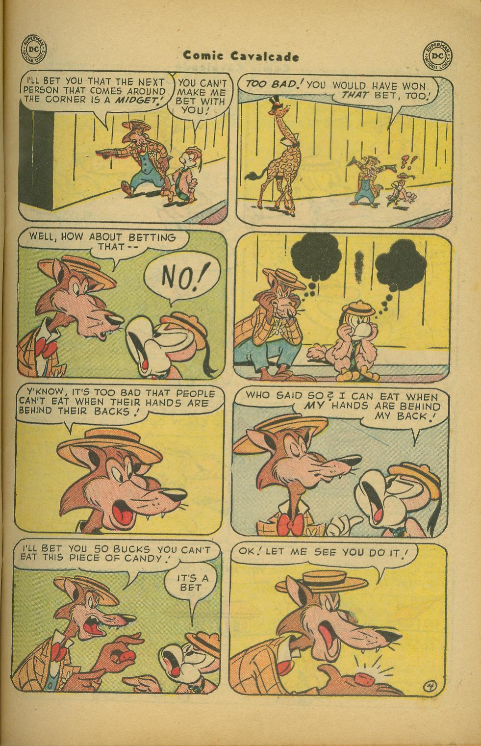 Read online Comic Cavalcade comic -  Issue #61 - 13