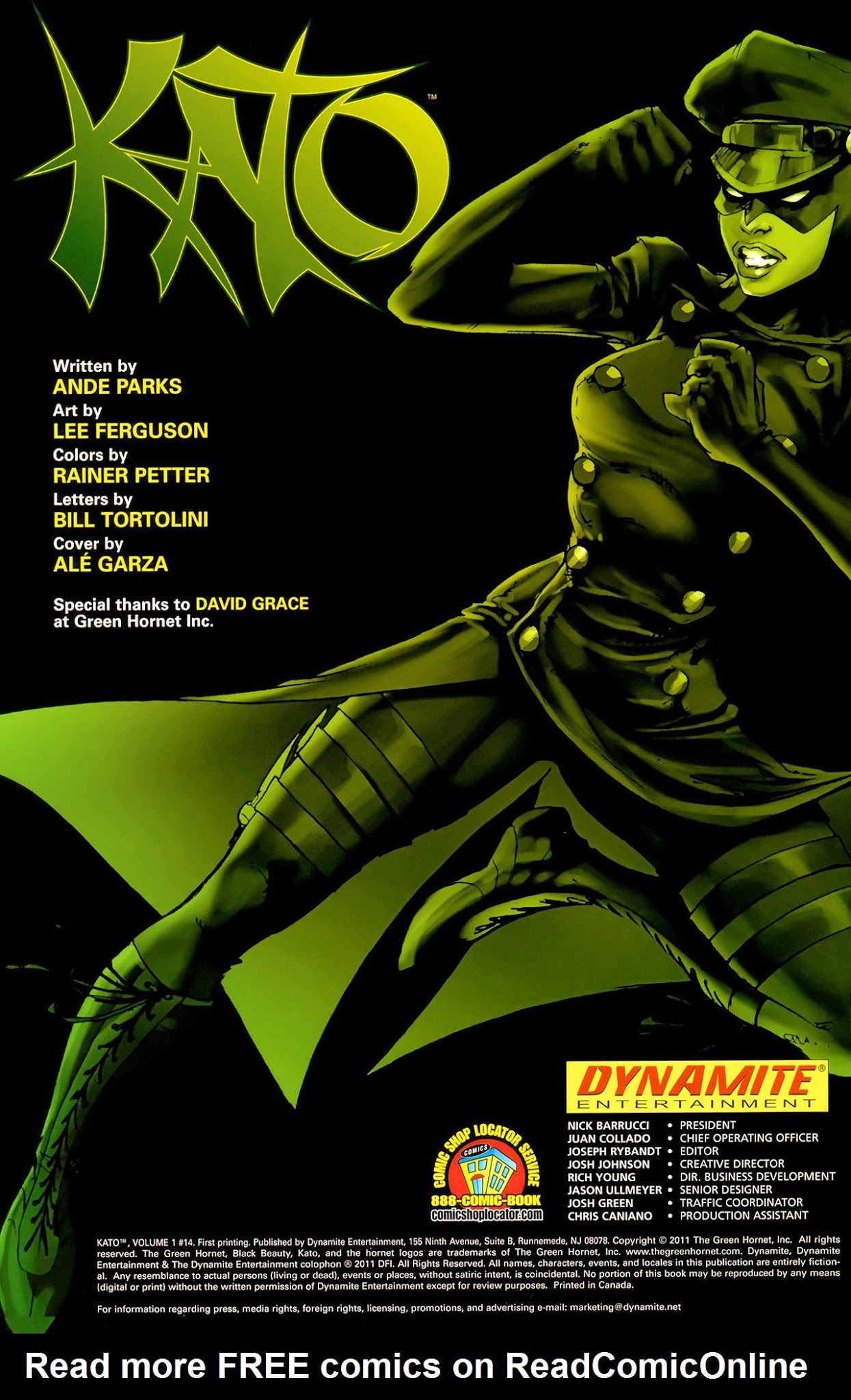 Read online Kato comic -  Issue #14 - 2