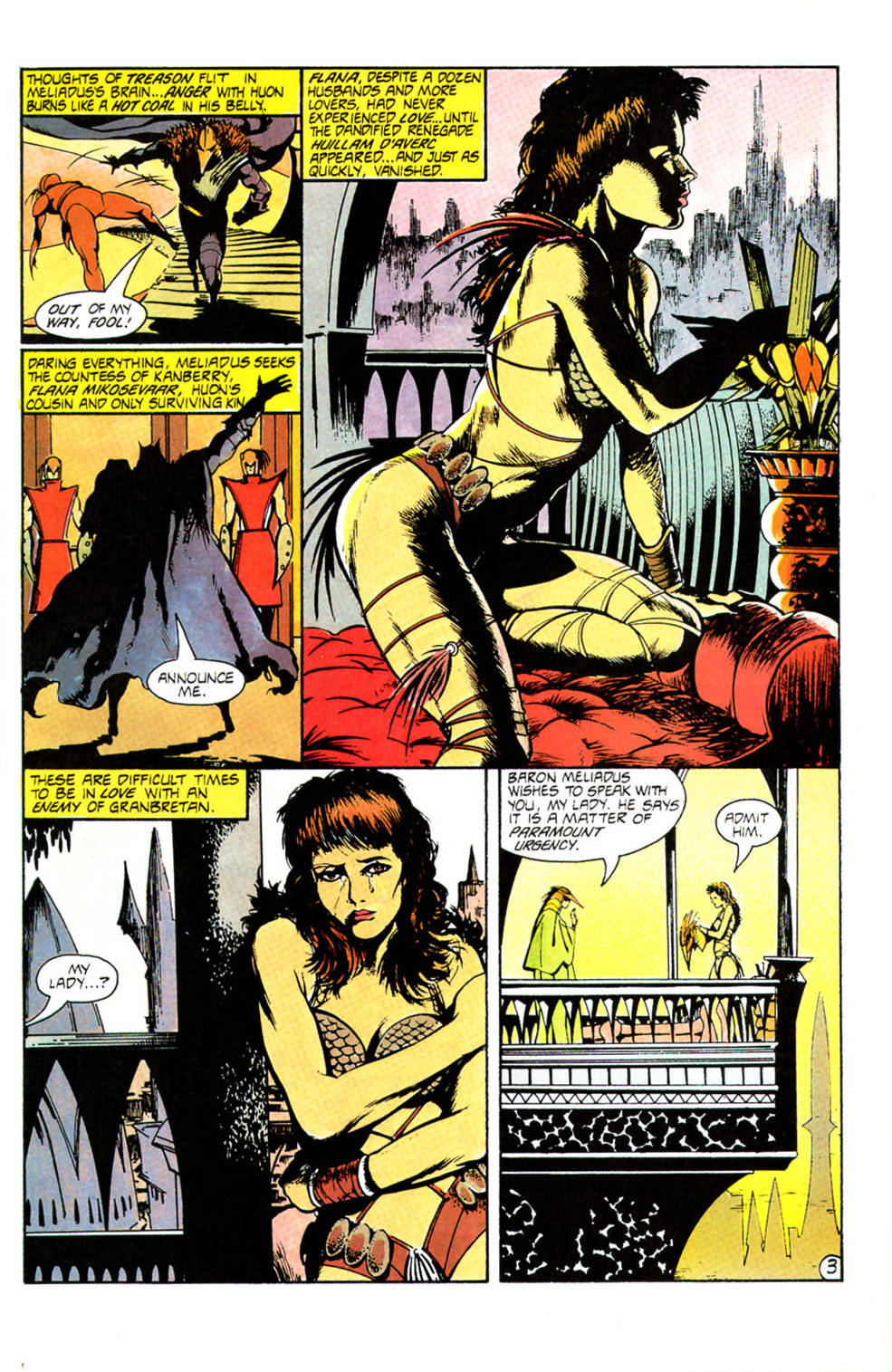 Read online Hawkmoon: The Runestaff comic -  Issue #1 - 5