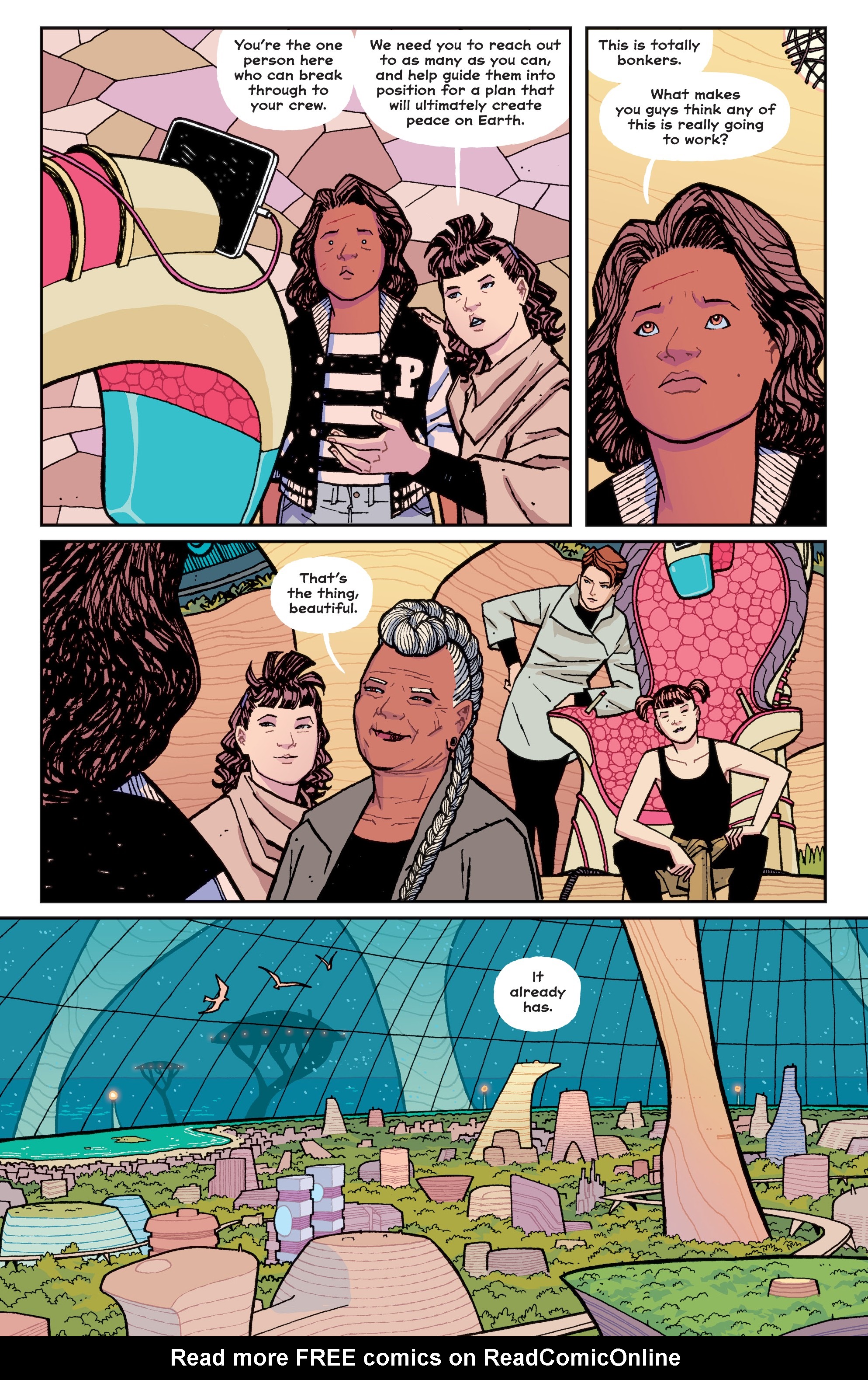 Read online Paper Girls comic -  Issue #27 - 20