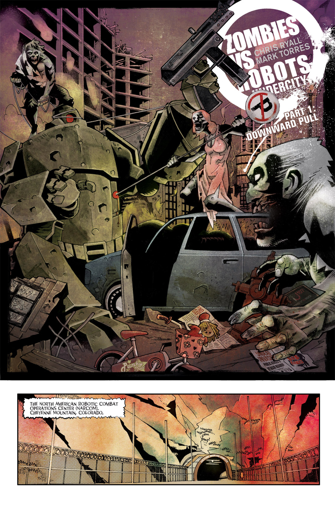 Read online Zombies vs Robots: Undercity comic -  Issue #1 - 5