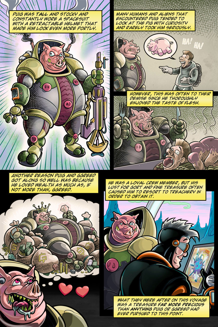 Read online Space Junkies comic -  Issue #1 - 22
