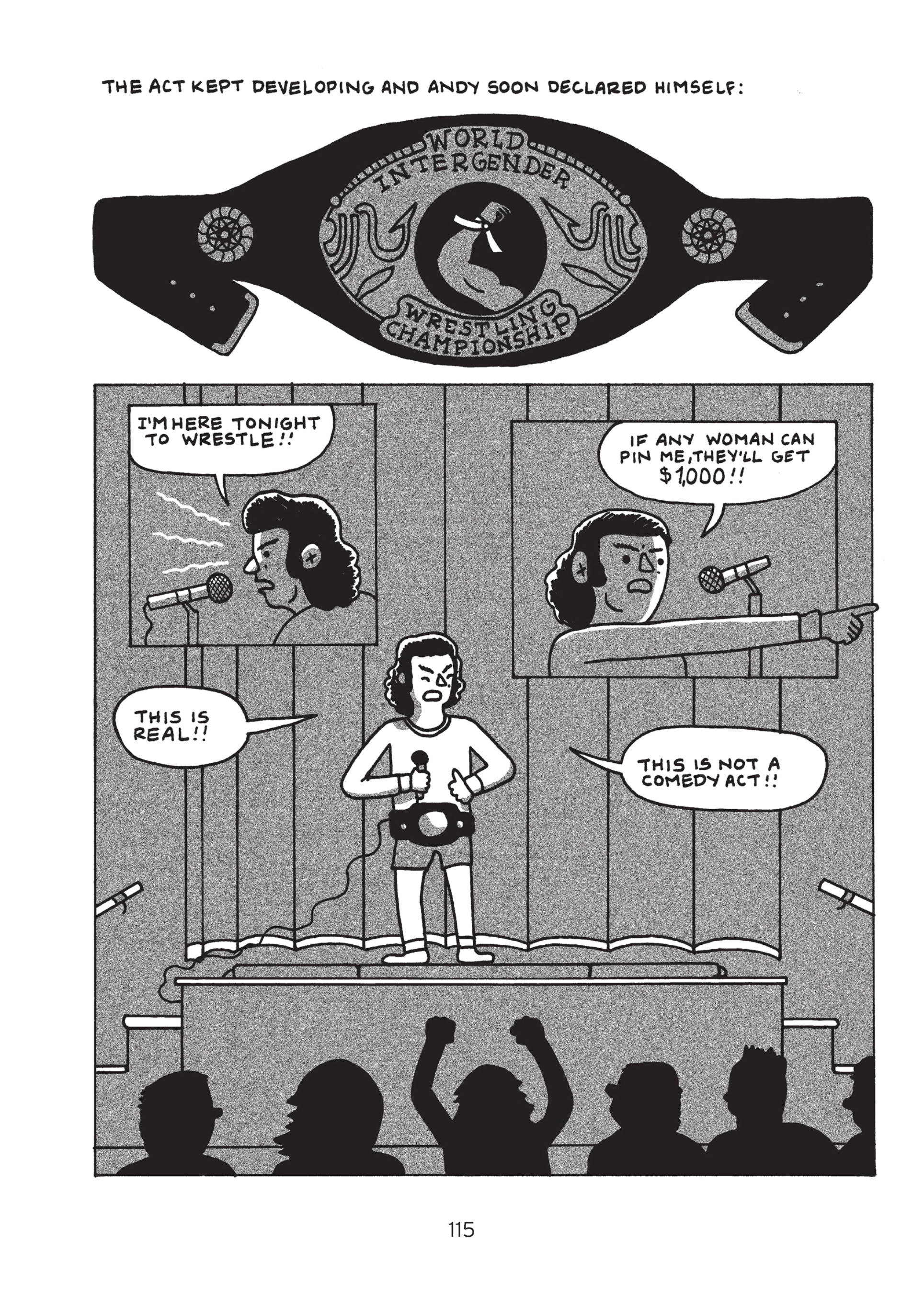 Read online Is This Guy For Real?: The Unbelievable Andy Kaufman comic -  Issue # TPB (Part 2) - 21
