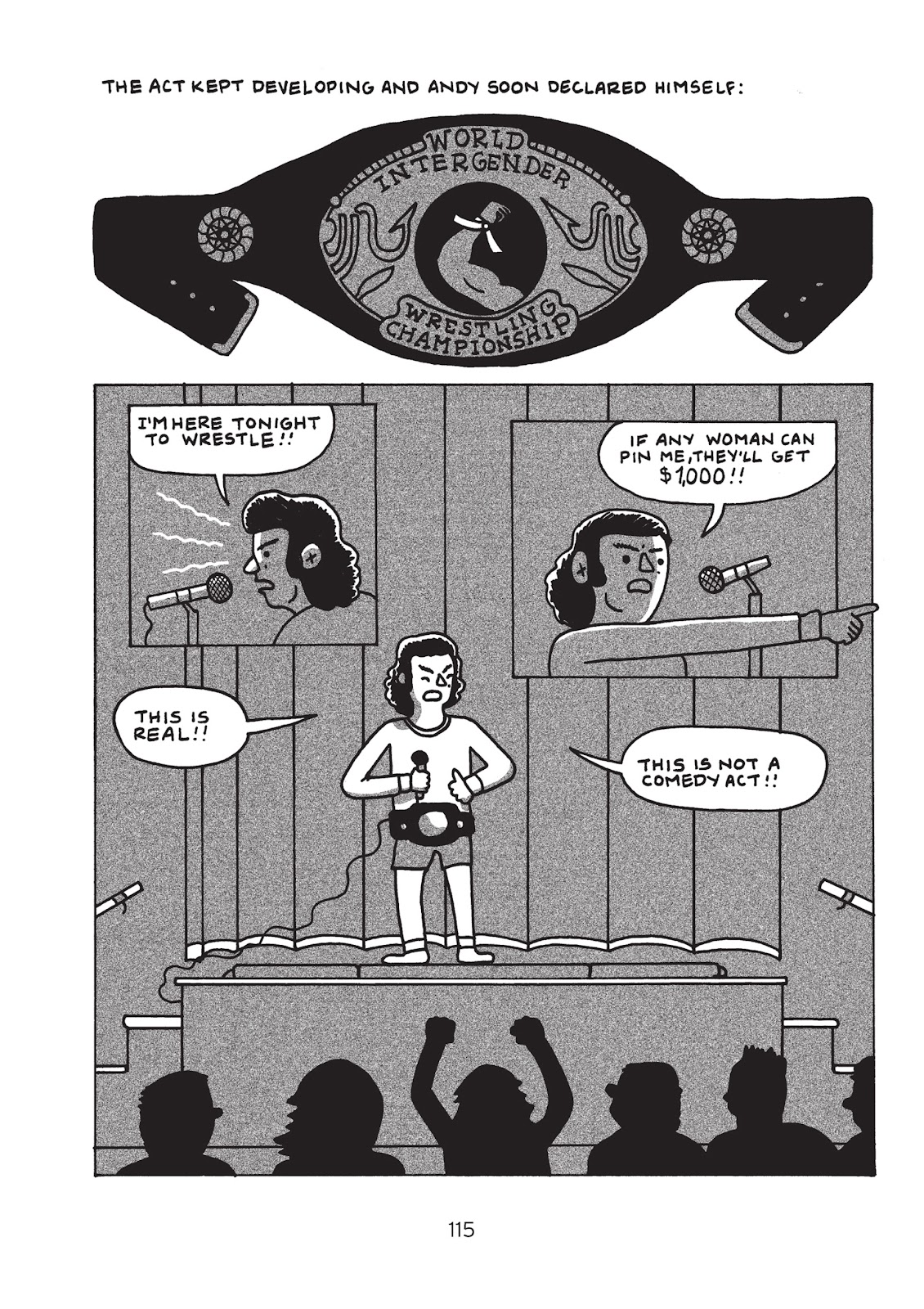 Read online Is This Guy For Real?: The Unbelievable Andy Kaufman comic -  Issue # TPB (Part 2) - 21
