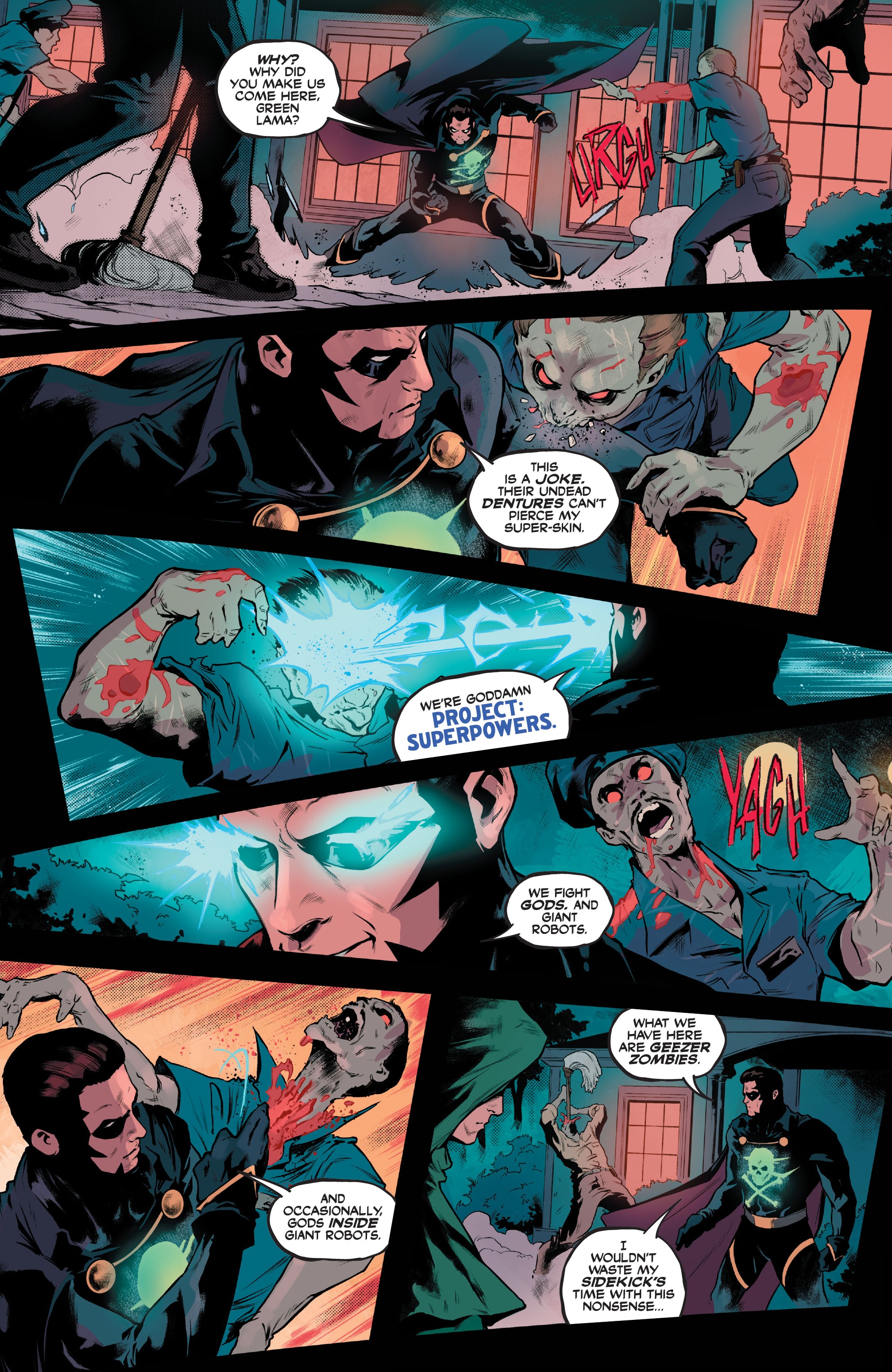 Read online DIE!namite comic -  Issue #2 - 22