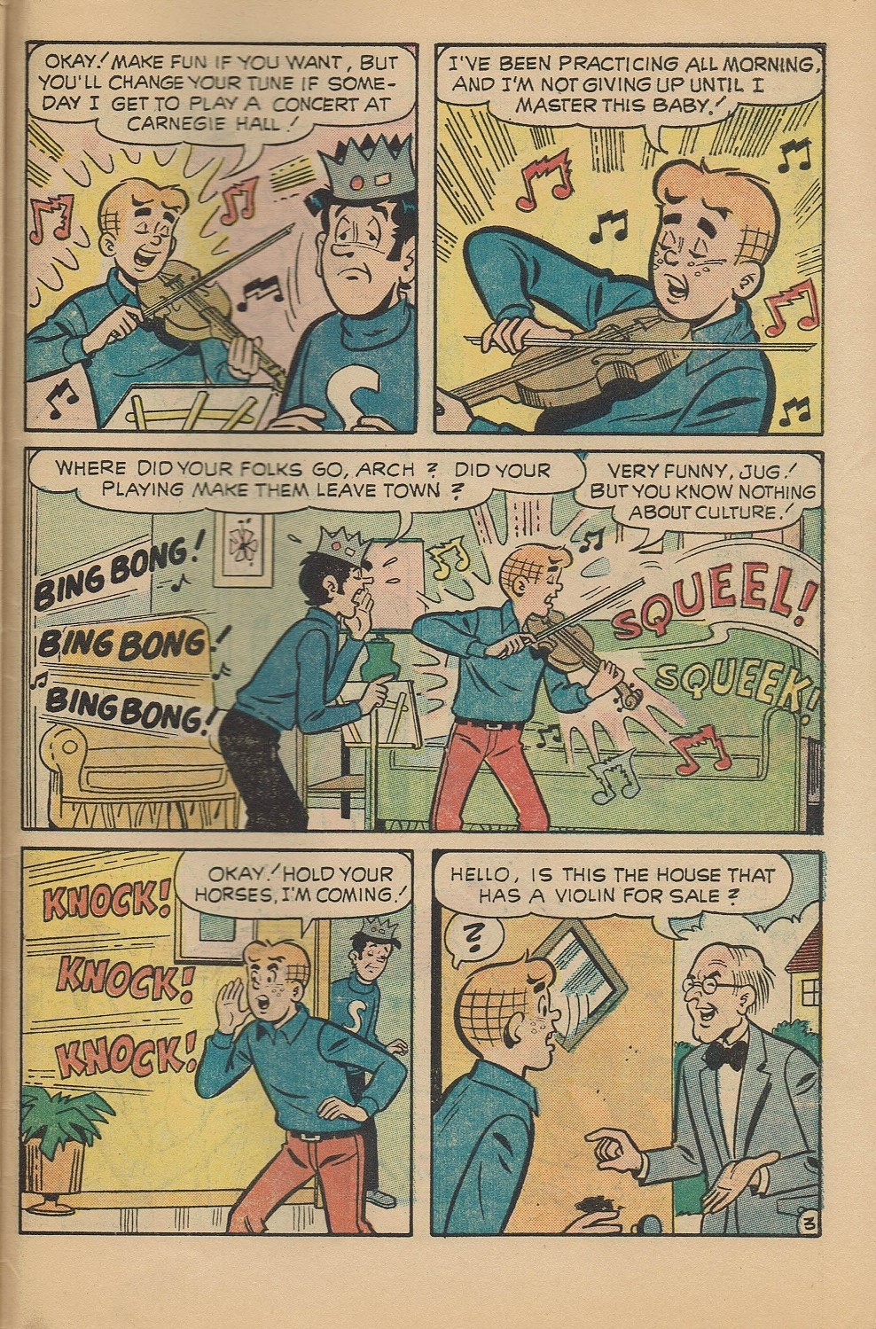 Read online Archie's TV Laugh-Out comic -  Issue #23 - 46