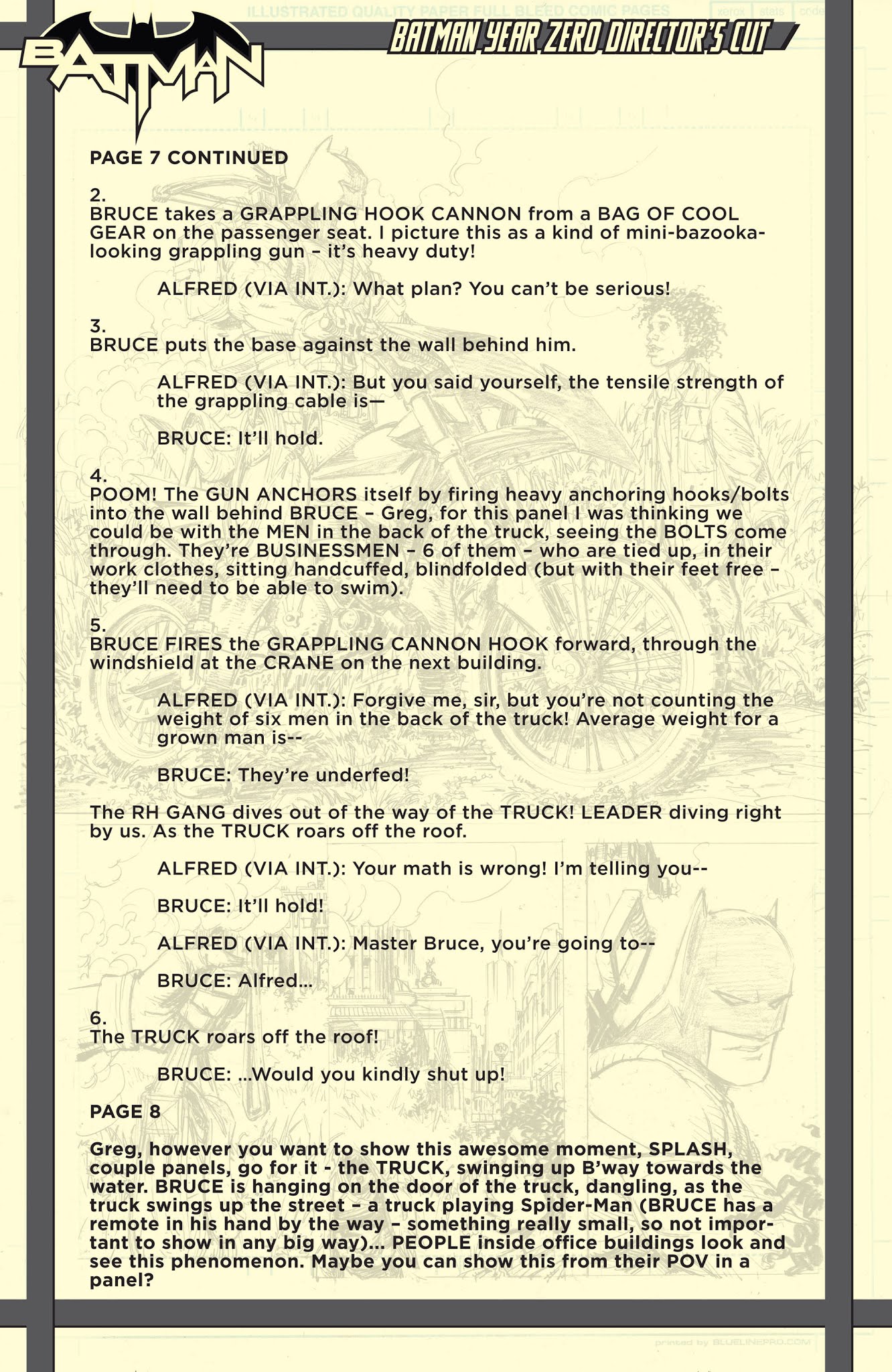 Read online Batman Zero Year Director's Cut comic -  Issue # Full - 35