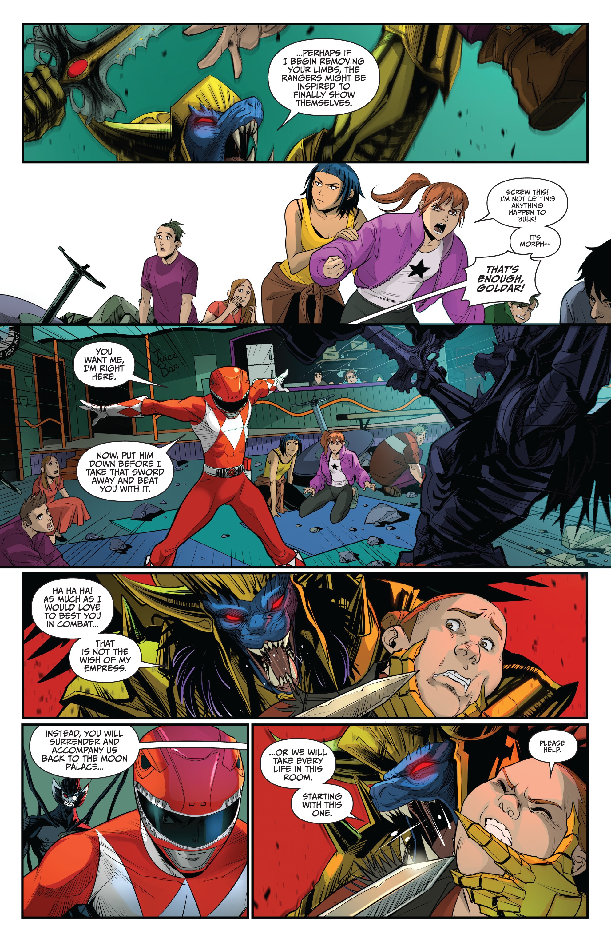 Read online Saban's Go Go Power Rangers comic -  Issue #20 - 12