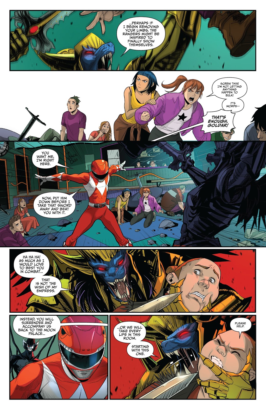 Saban's Go Go Power Rangers issue 20 - Page 12