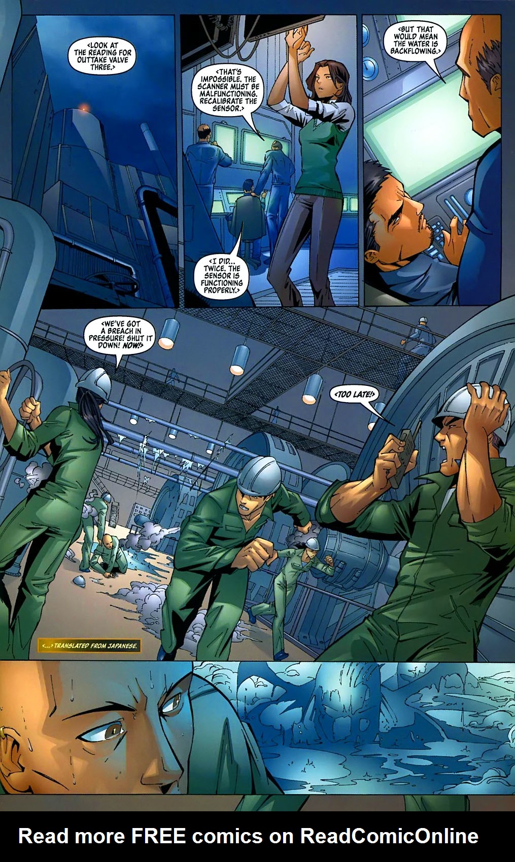 Read online Fathom: Cannon Hawke comic -  Issue #3 - 8