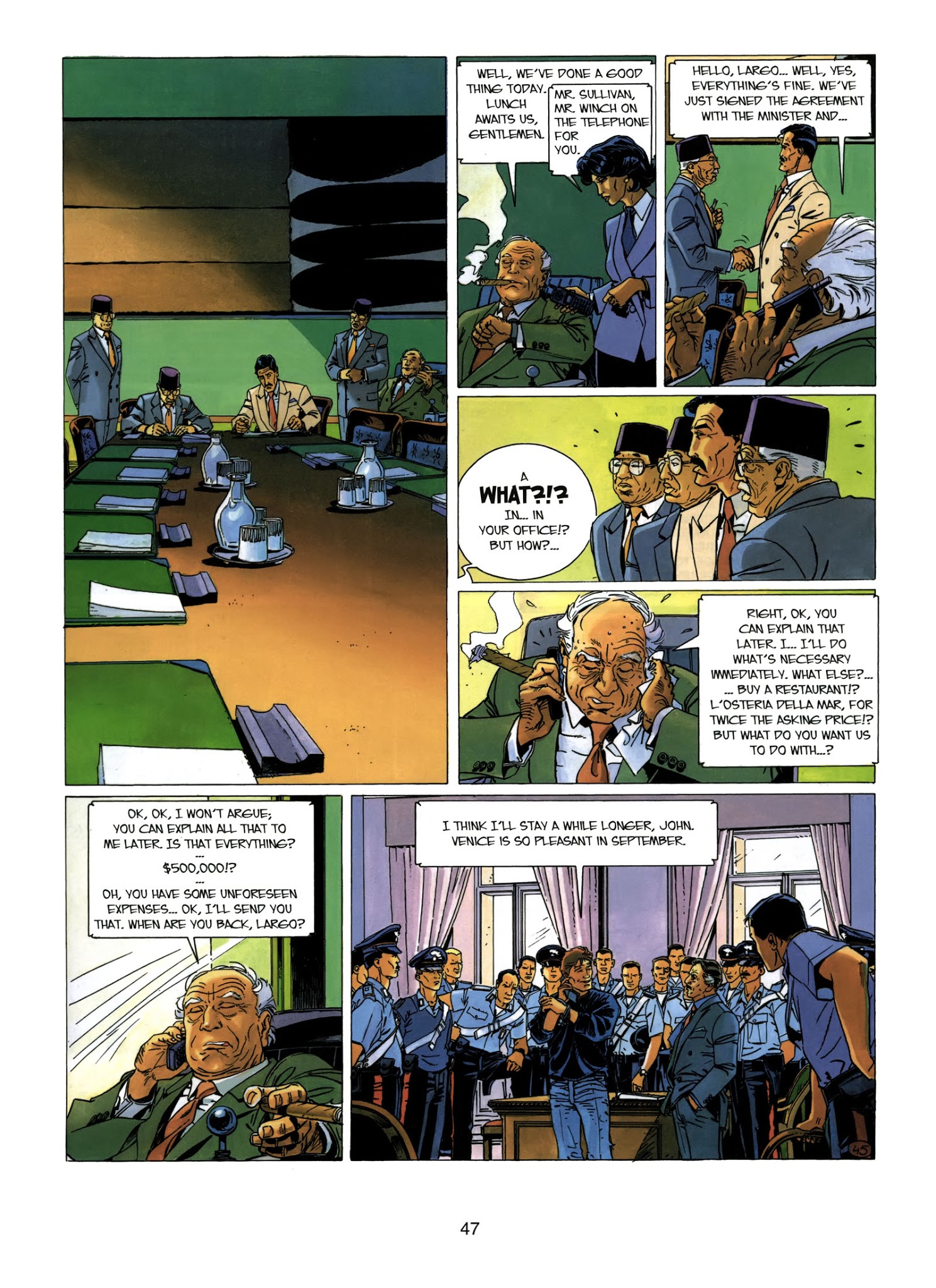 Read online Largo Winch comic -  Issue #6 - 48