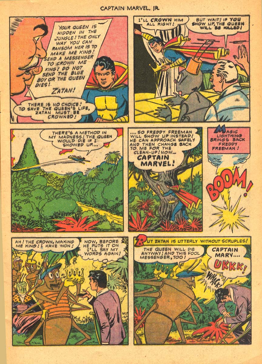 Read online Captain Marvel, Jr. comic -  Issue #89 - 8