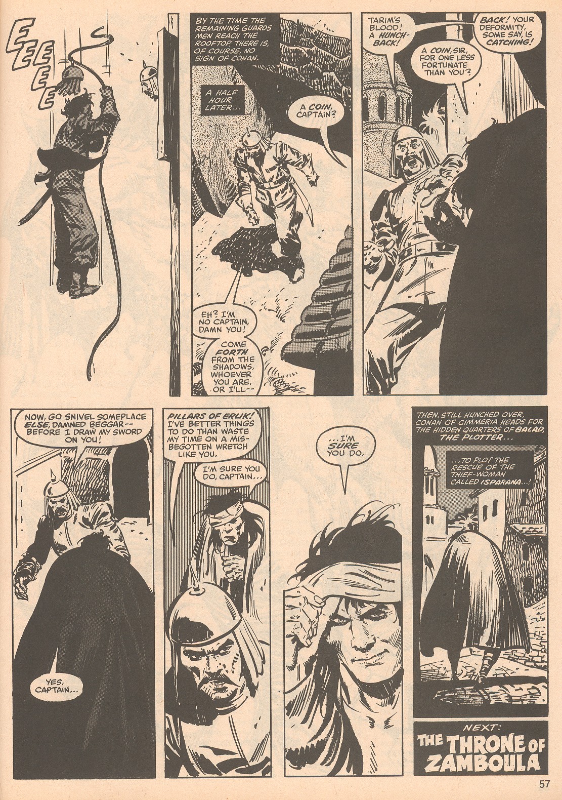 Read online The Savage Sword Of Conan comic -  Issue #57 - 57