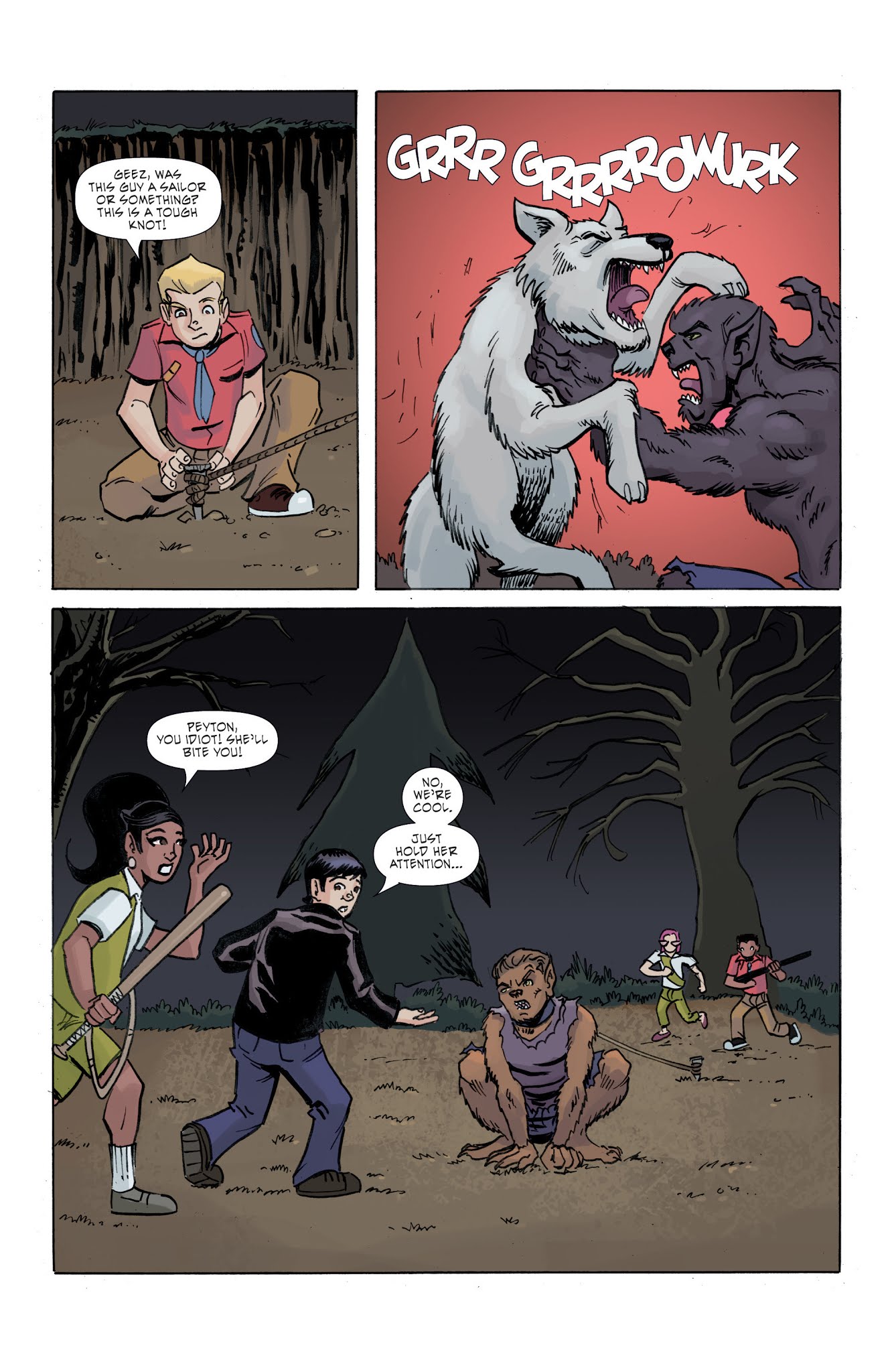 Read online Ghoul Scouts: I Was A Tweenage Werewolf! comic -  Issue #4 - 14
