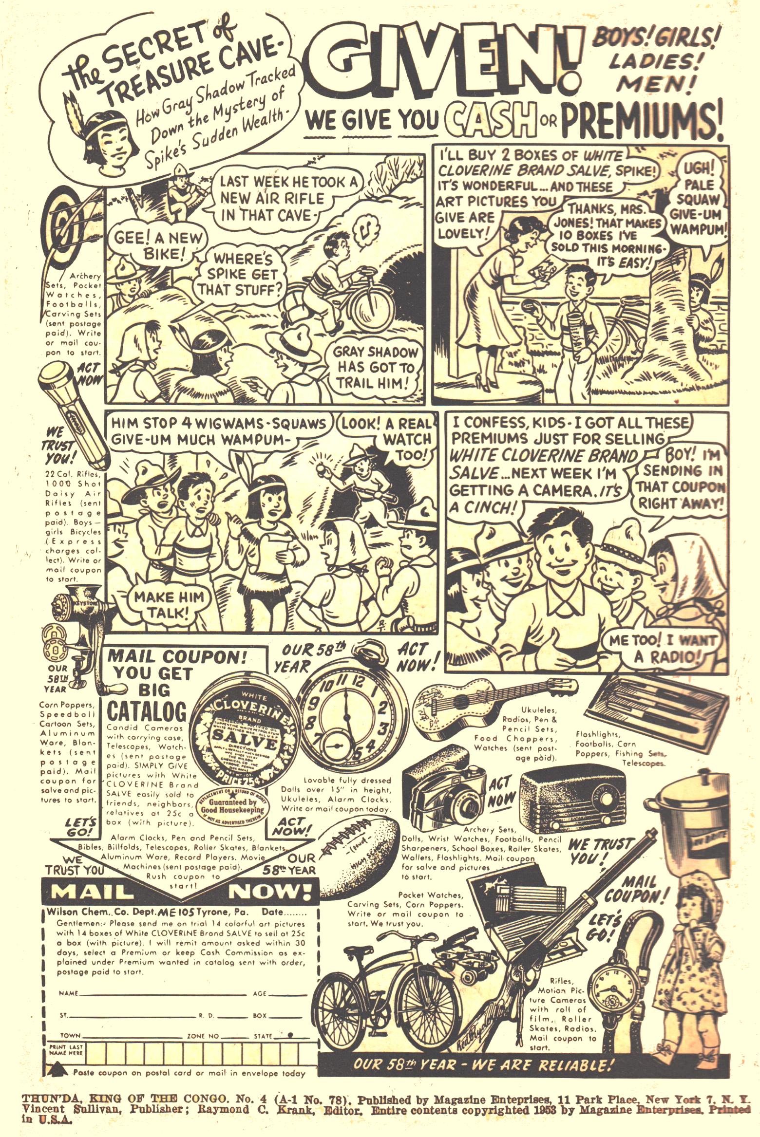 Read online Thun'da: King of the Congo comic -  Issue #4 - 2