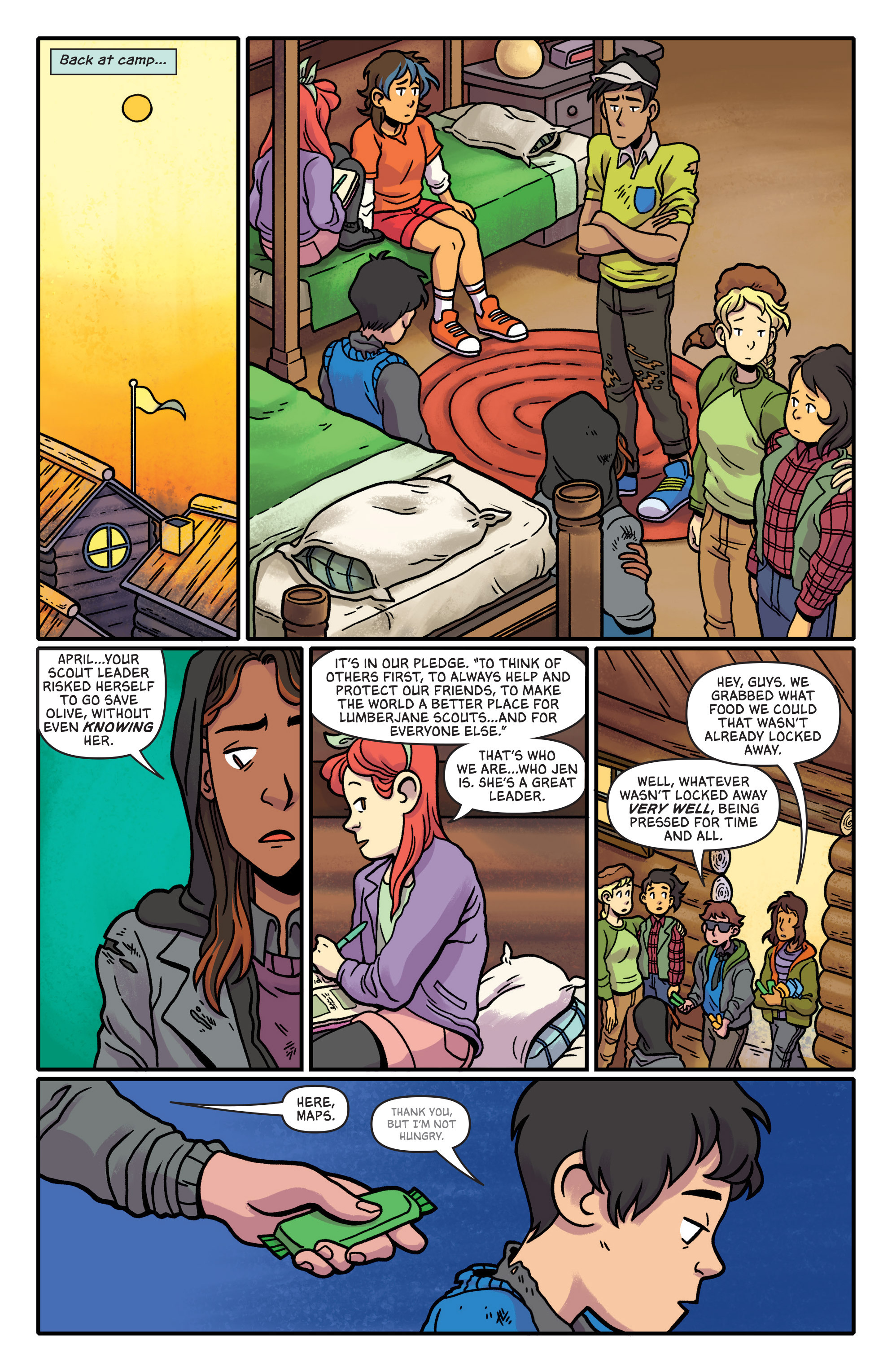 Read online Lumberjanes/Gotham Academy comic -  Issue #2 - 4