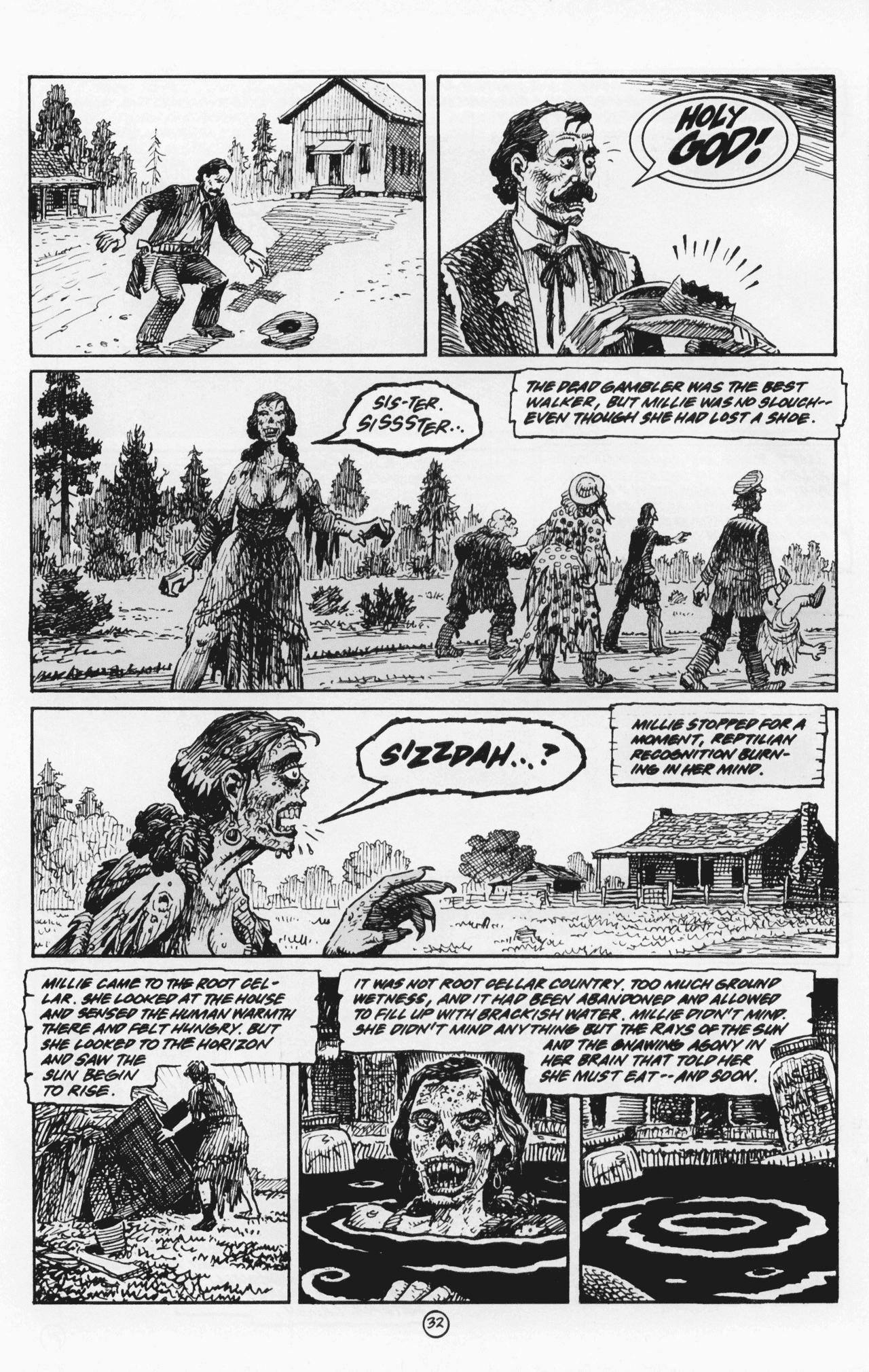 Read online Dead in the West comic -  Issue #1 - 34