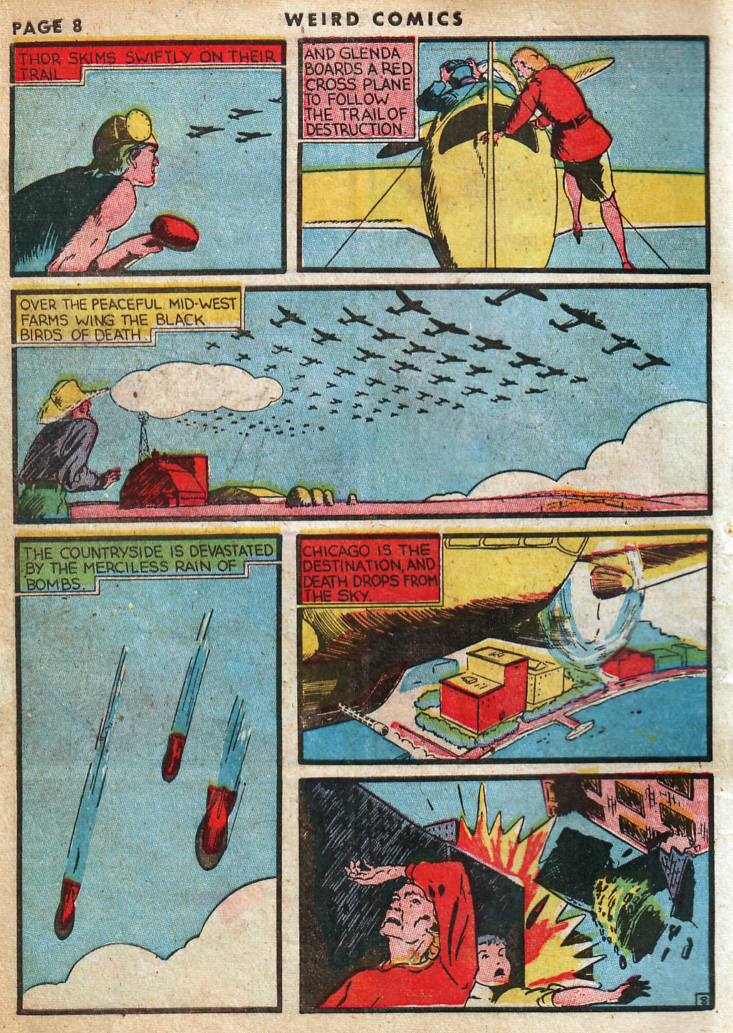 Read online Weird Comics comic -  Issue #3 - 10