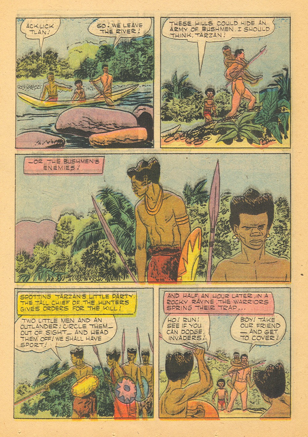 Read online Tarzan (1948) comic -  Issue #95 - 24