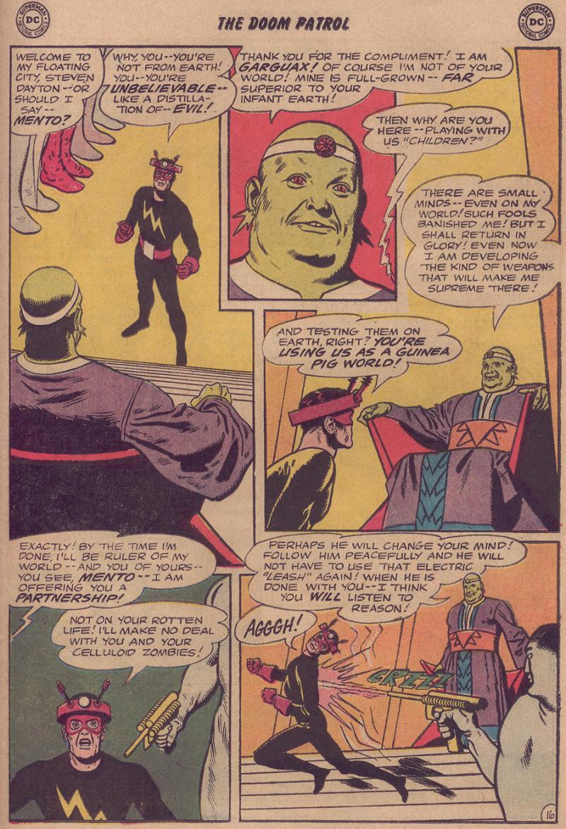 Read online Doom Patrol (1964) comic -  Issue #91 - 18