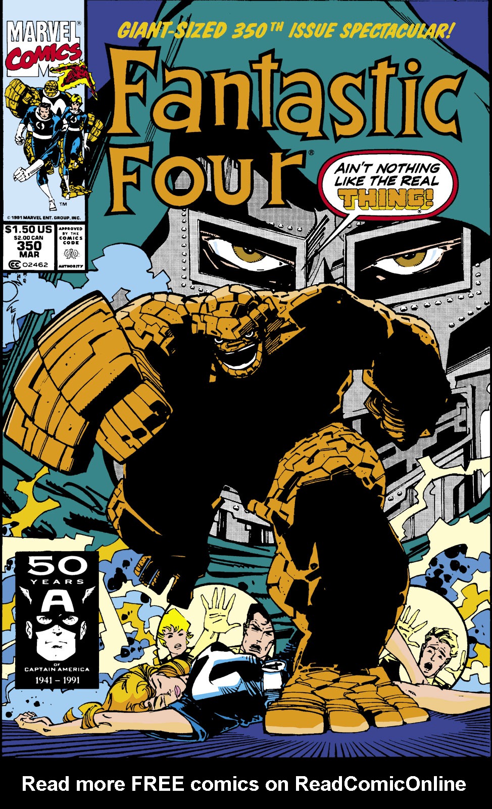 Read online Fantastic Four (1961) comic -  Issue #350 - 1