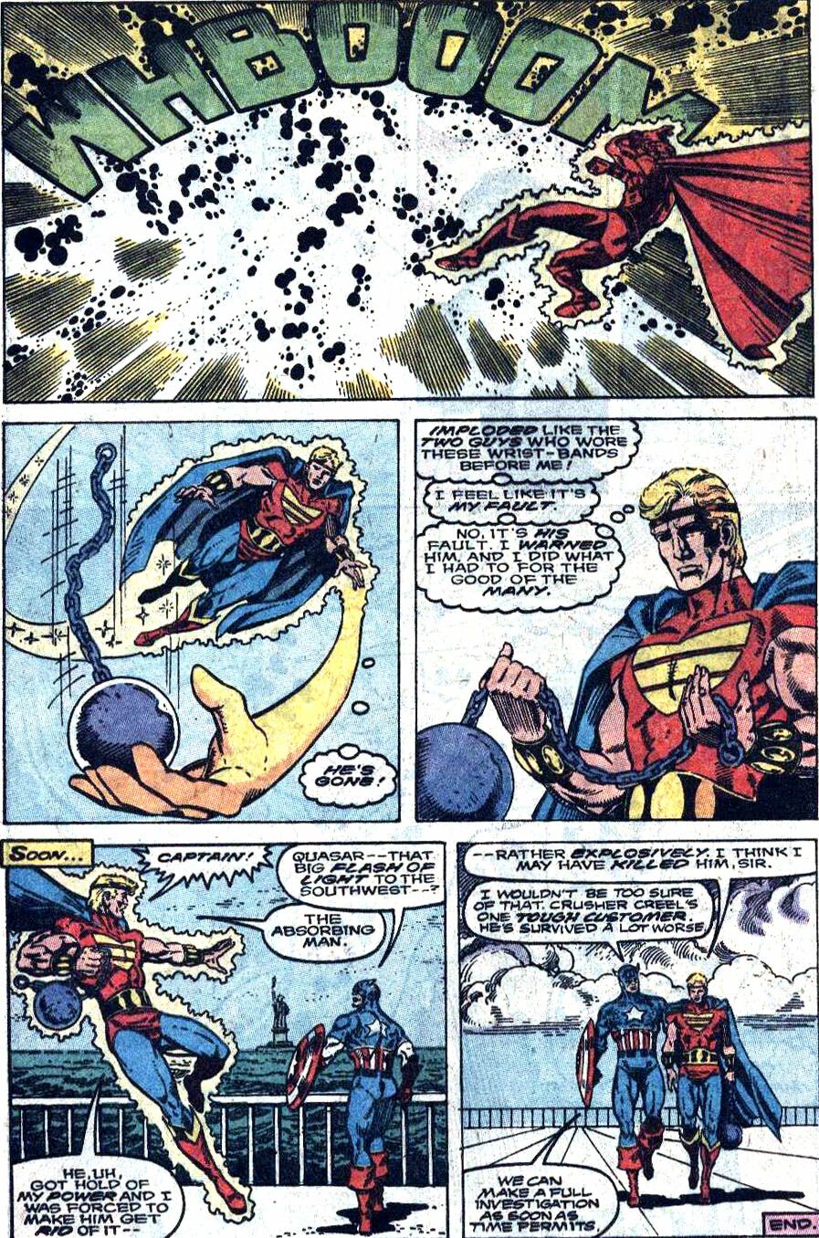 Read online Quasar comic -  Issue #5 - 22