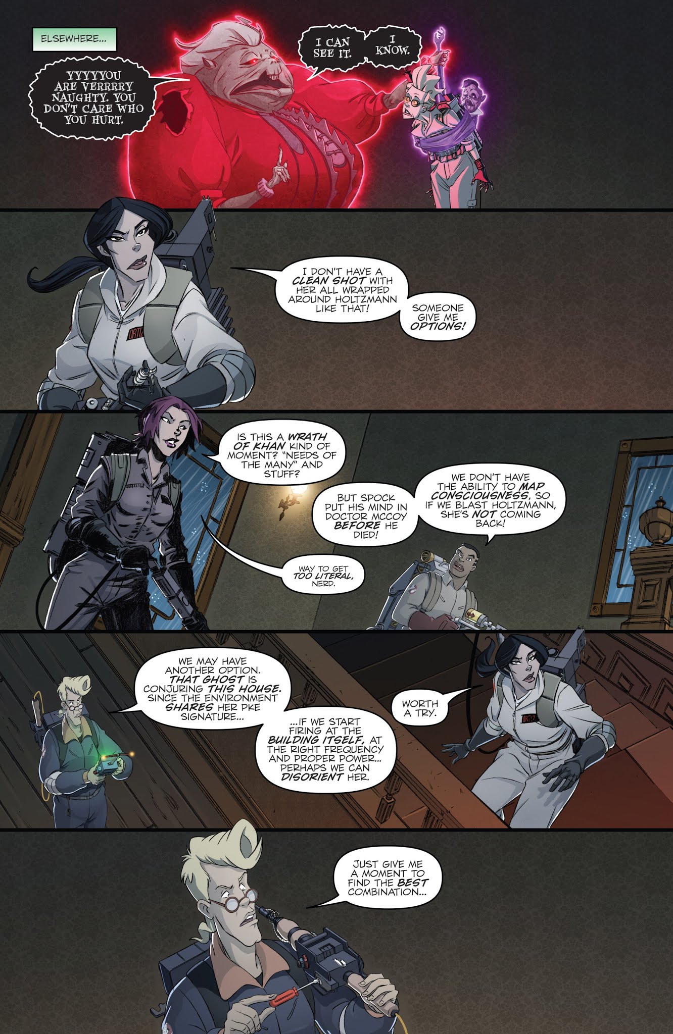 Read online Ghostbusters: Crossing Over comic -  Issue #6 - 12