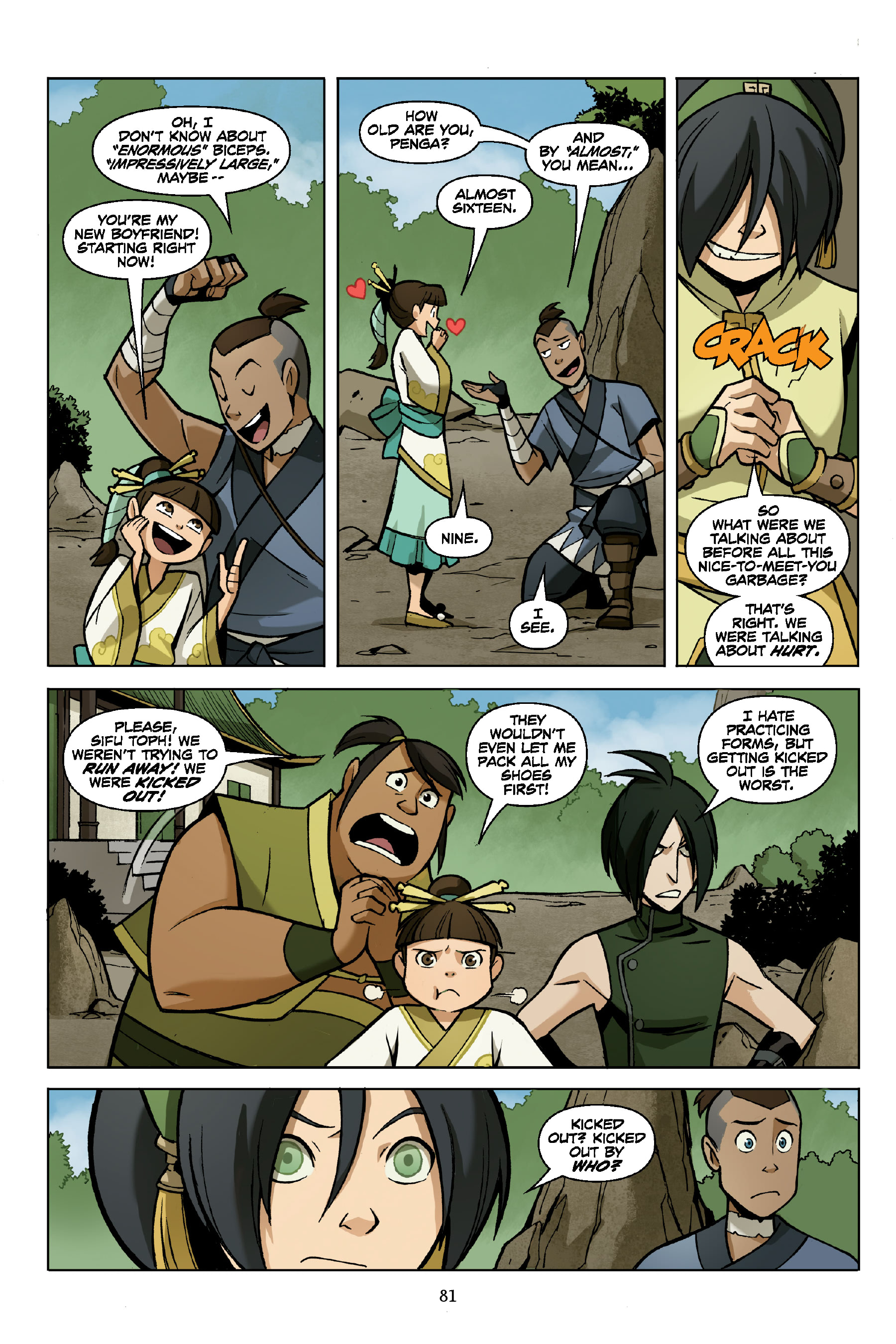 Read online Nickelodeon Avatar: The Last Airbender - The Promise comic -  Issue # _TPB Omnibus (Part 1) - 82