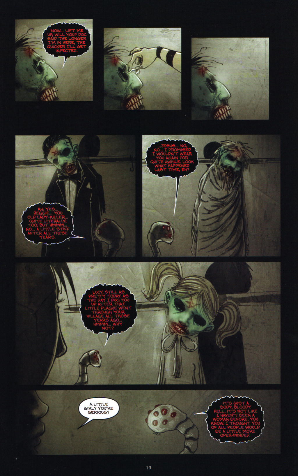 Read online Wormwood: Gentleman Corpse comic -  Issue #5 - 20